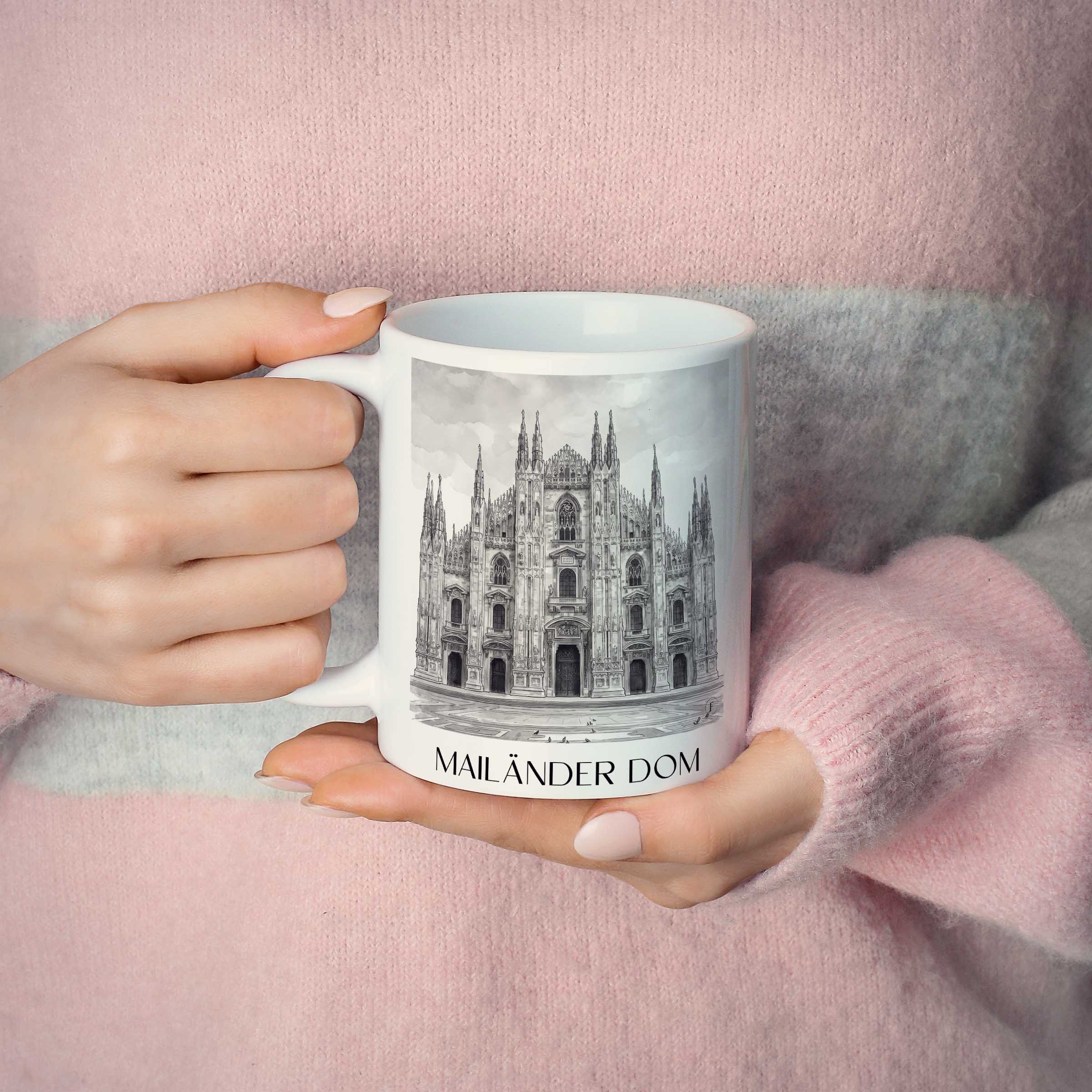 mailänder-dom-italien-kaffeebecher-aquarell-schwarz-weiss