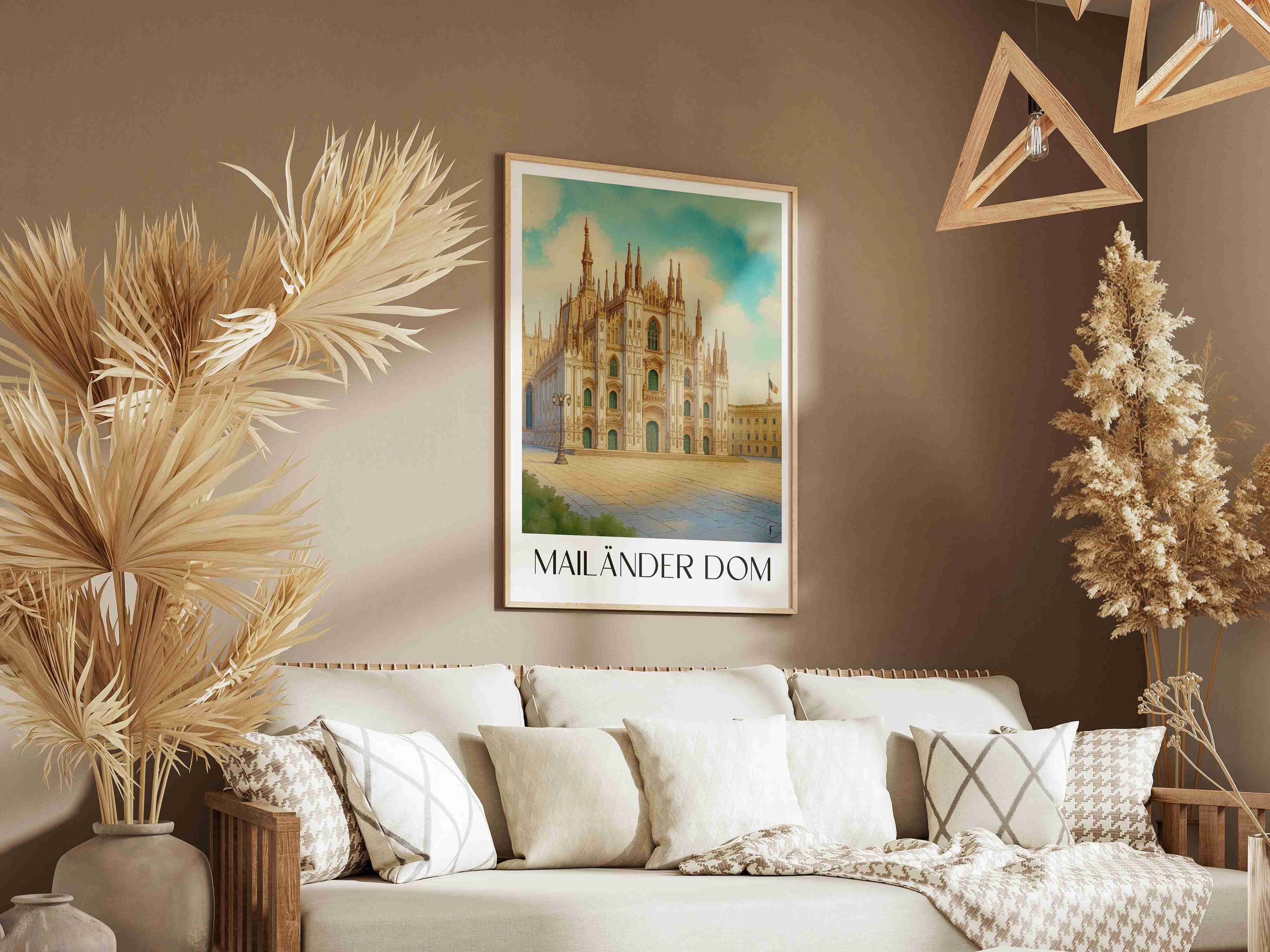 mailänder-dom-italien-poster-aquarell