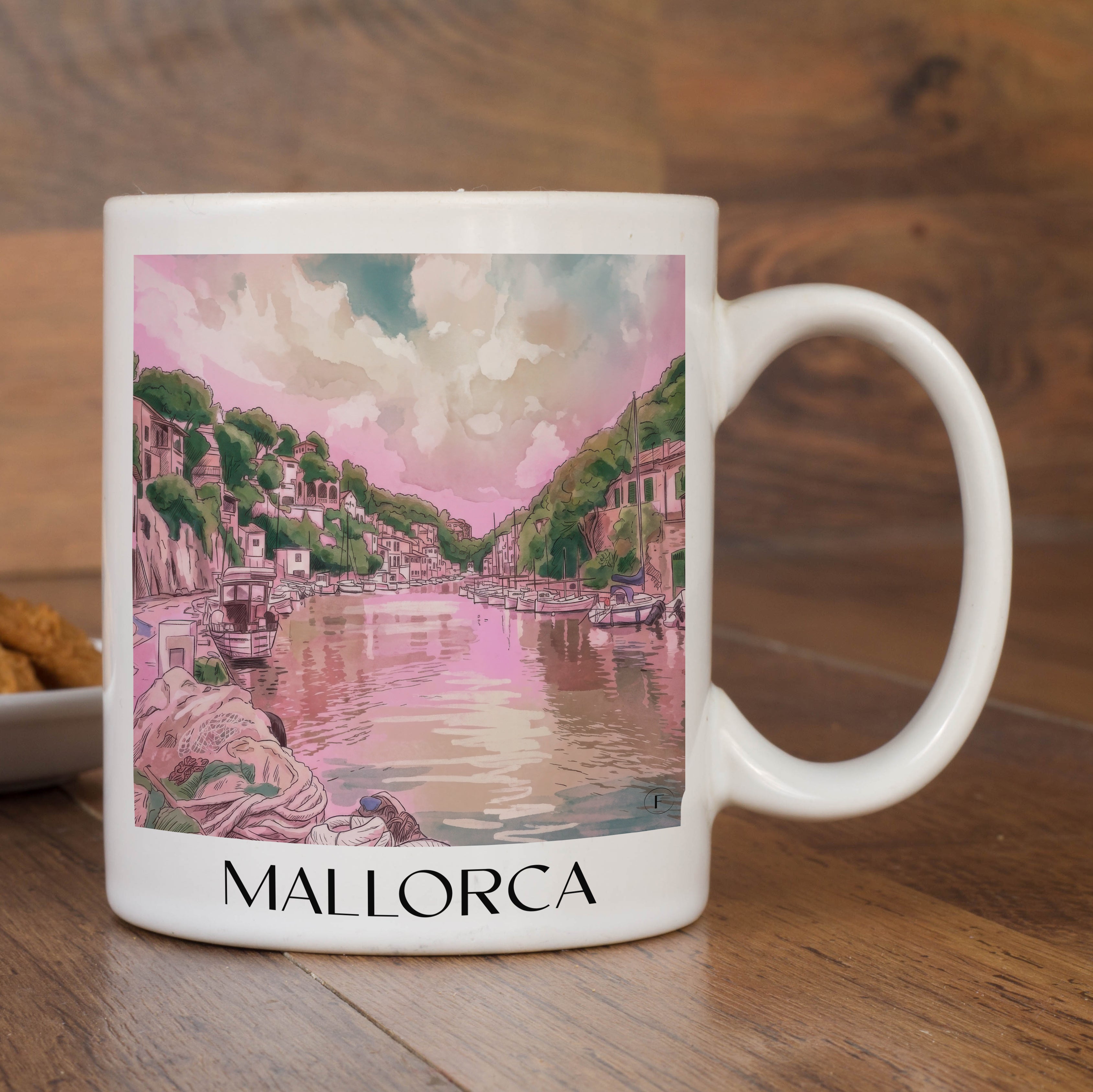 mallorca-spanien-spanien-kaffeebecher-aquarell-pink-rosa