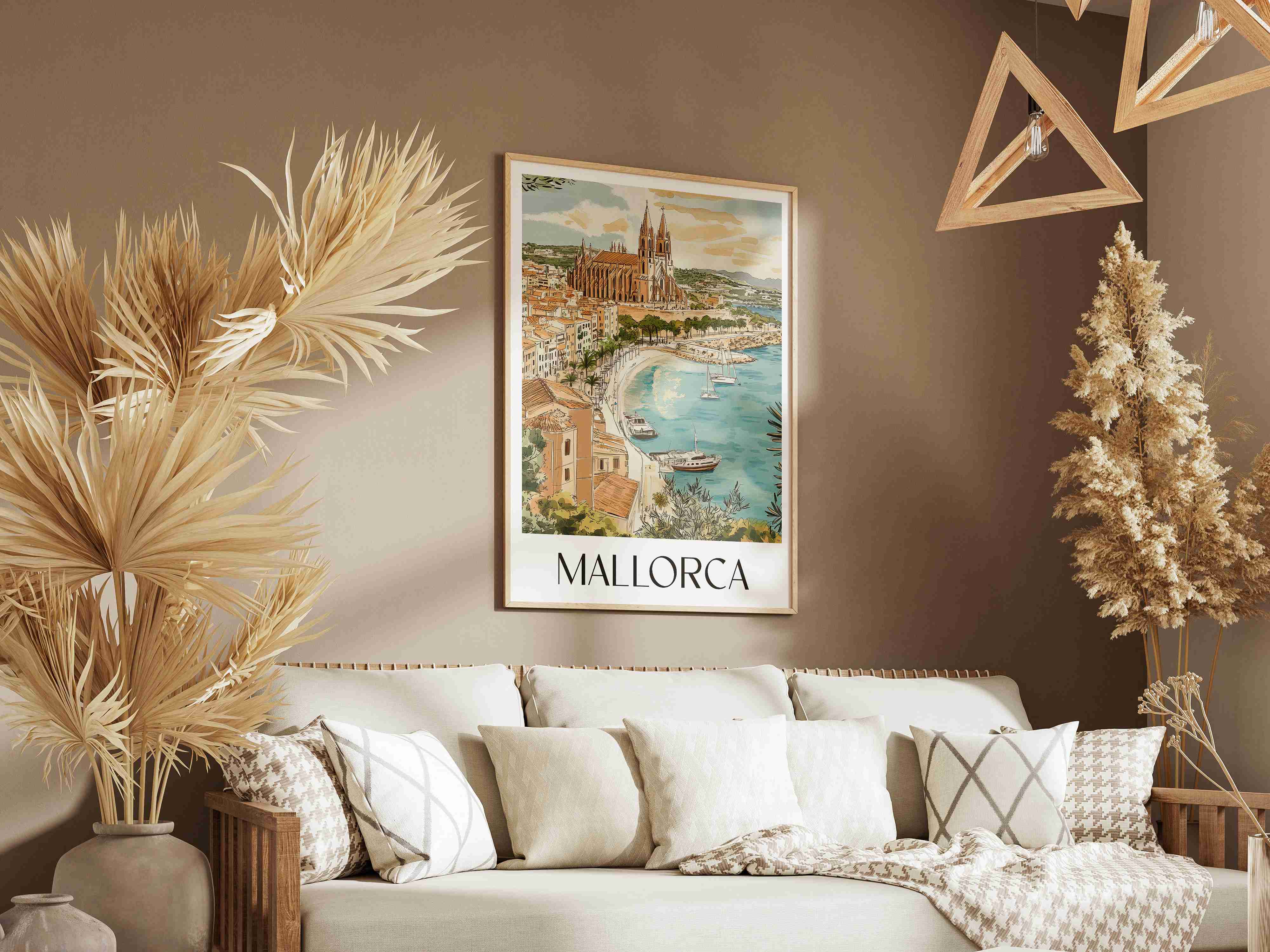 mallorca-spanien-poster-aquarell