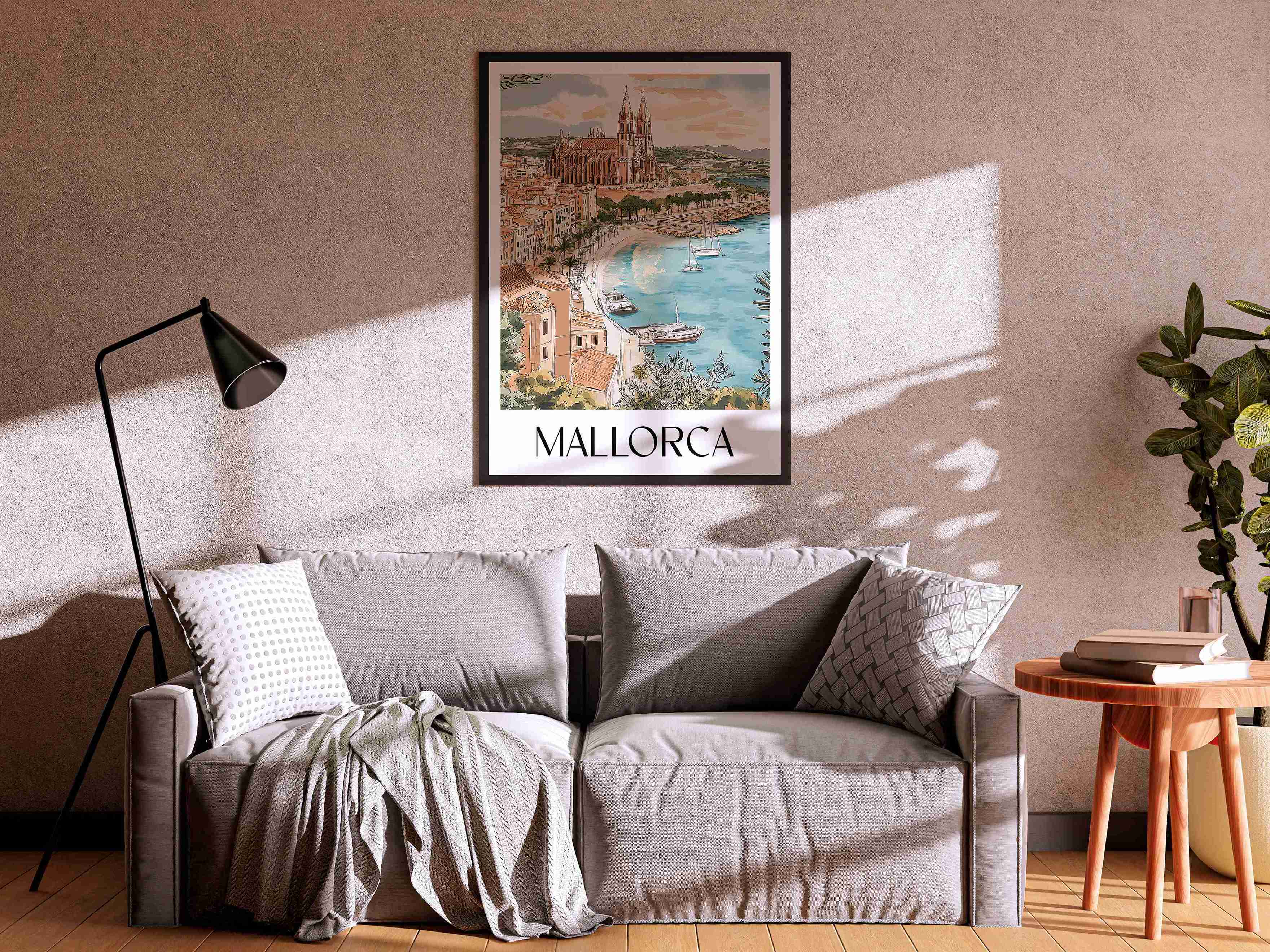 mallorca-spanien-poster-aquarell