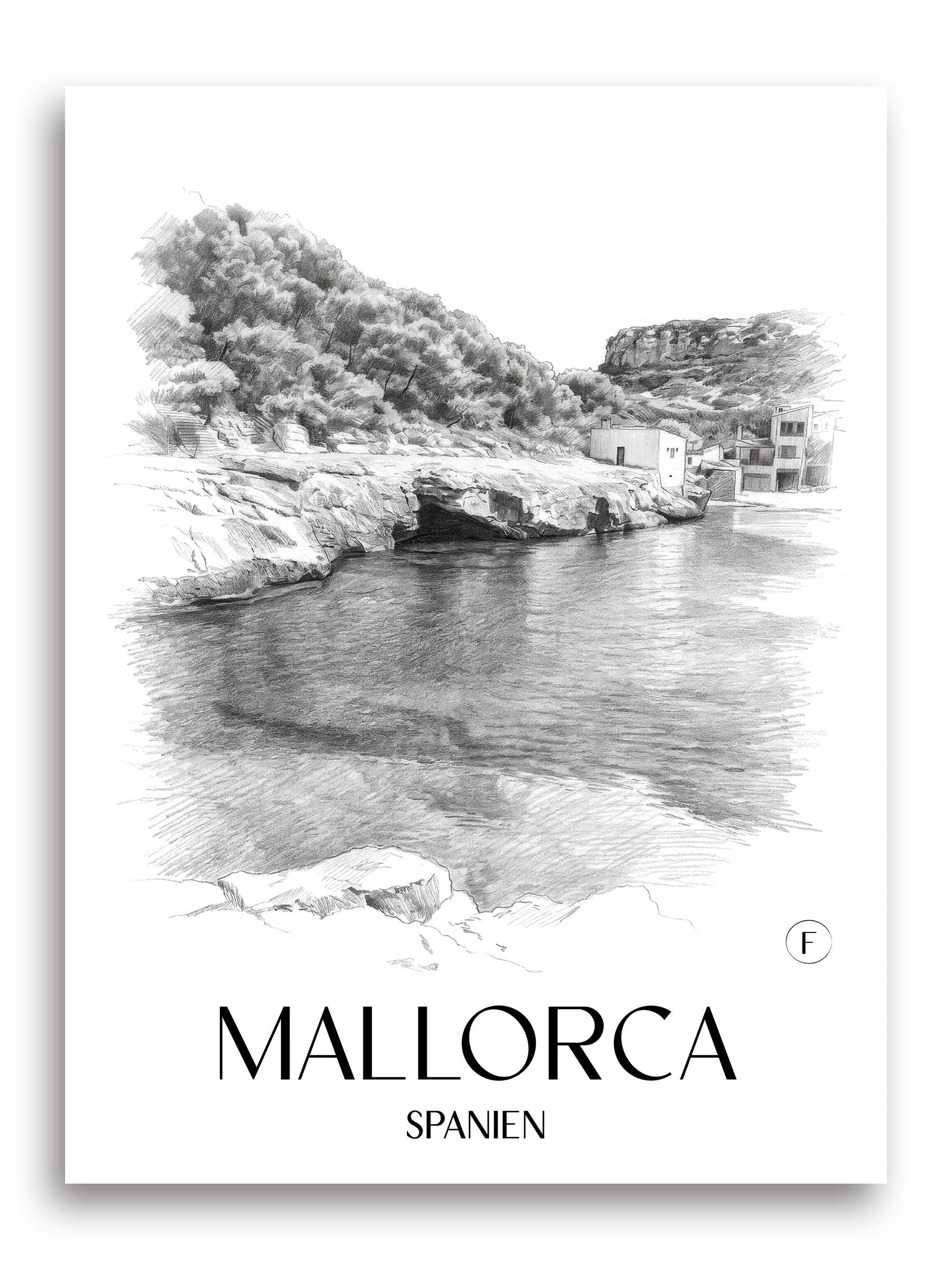 mallorca-spanien-poster-bleistift-zeichnung-drawing