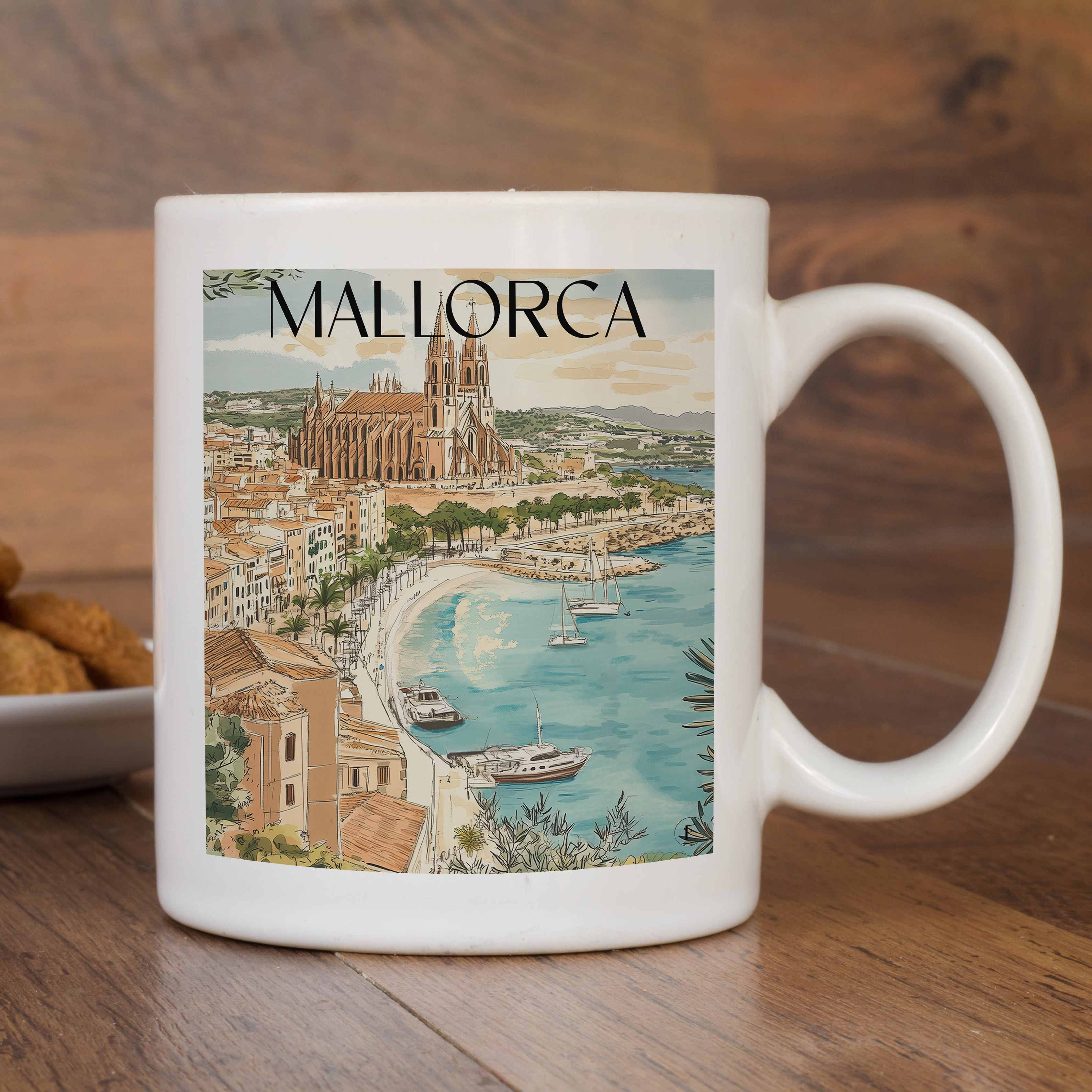 mallorca-spanien-einkaufstasche-aquarell