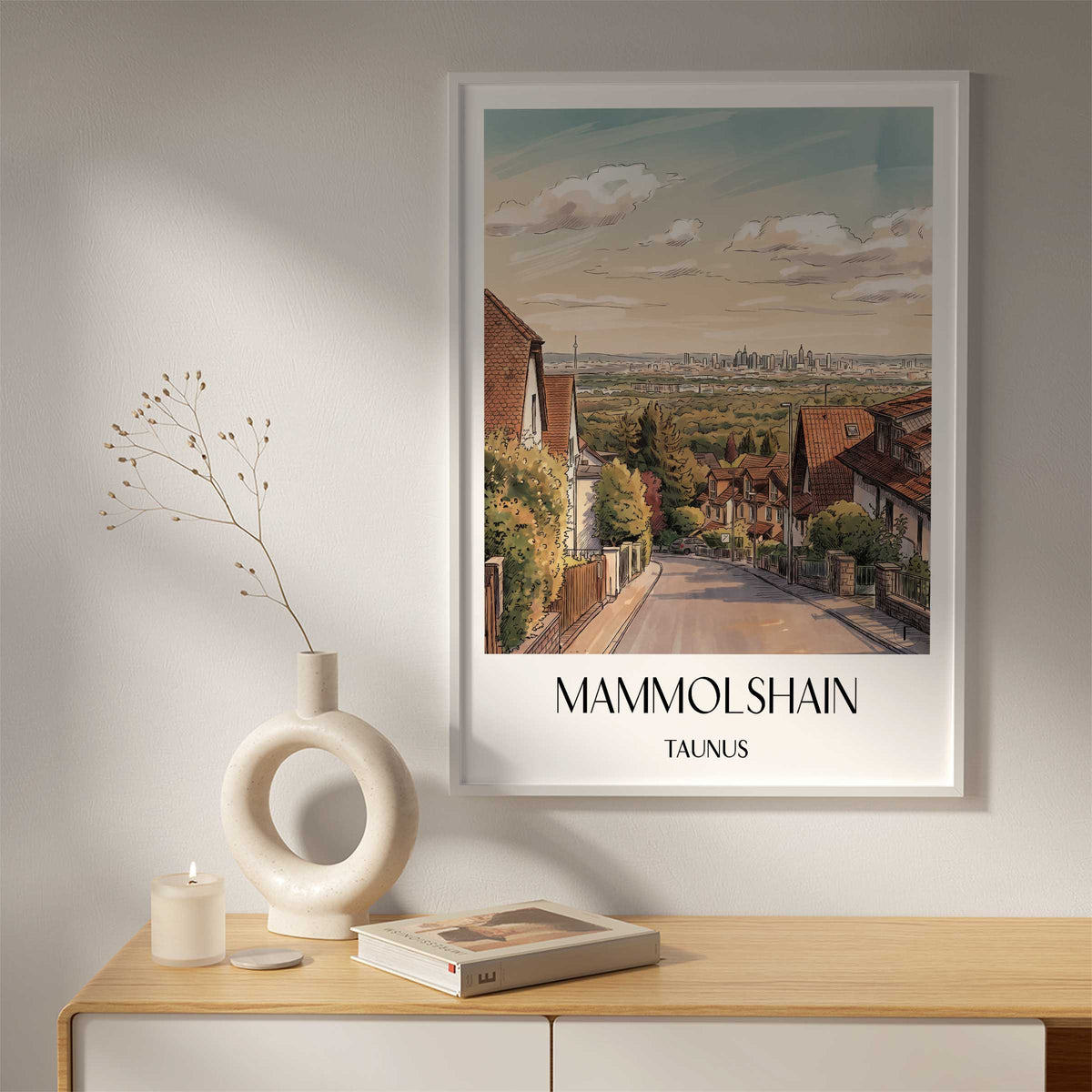 mammolshain-taunus-deutschland-poster-aquarell