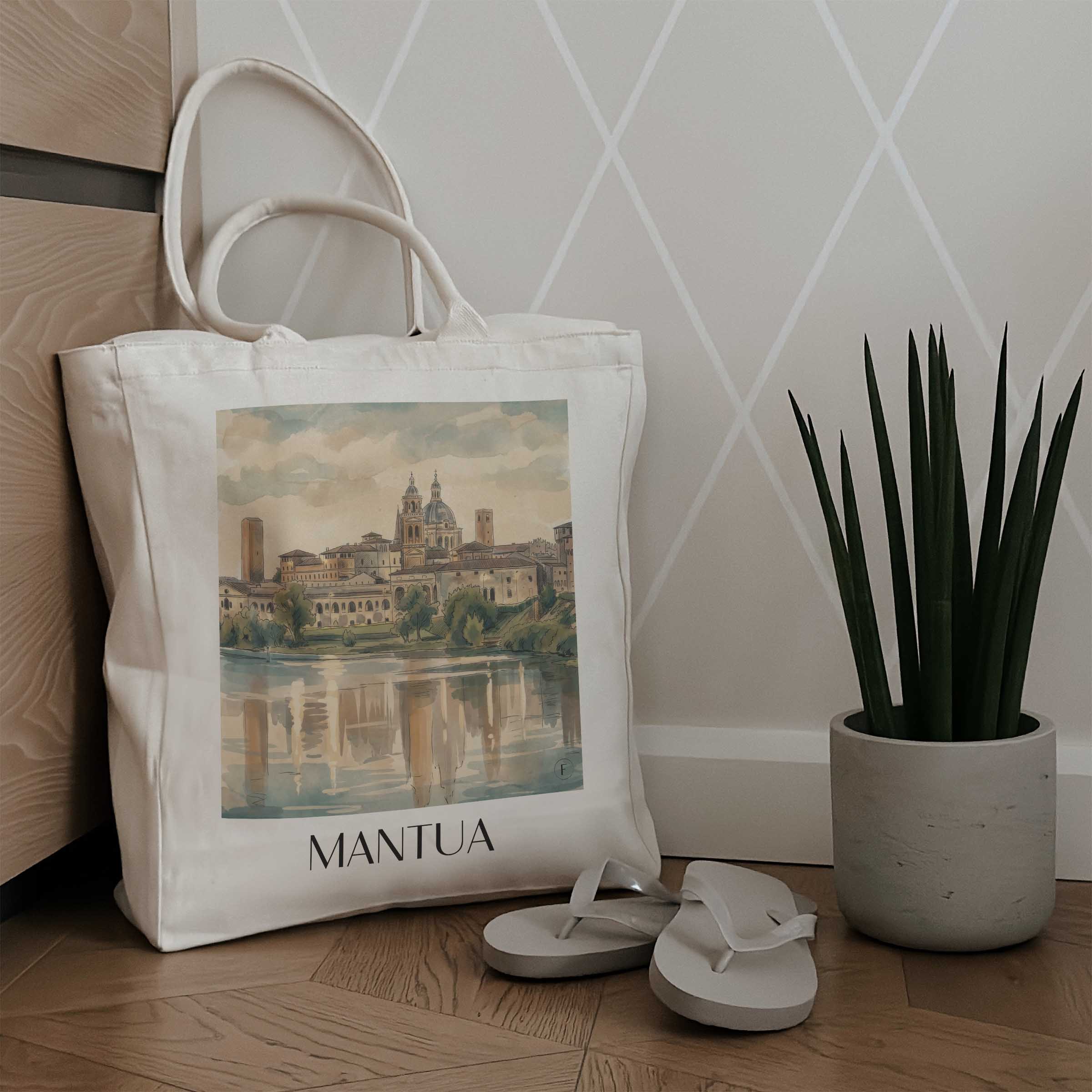 mantua--lombardei-italien-einkaufstasche-aquarell