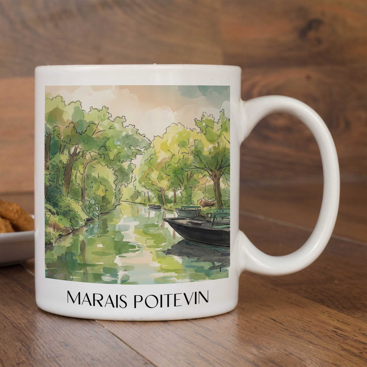 marais-poitevin-coulon-frankreich-kaffeebecher-aquarell