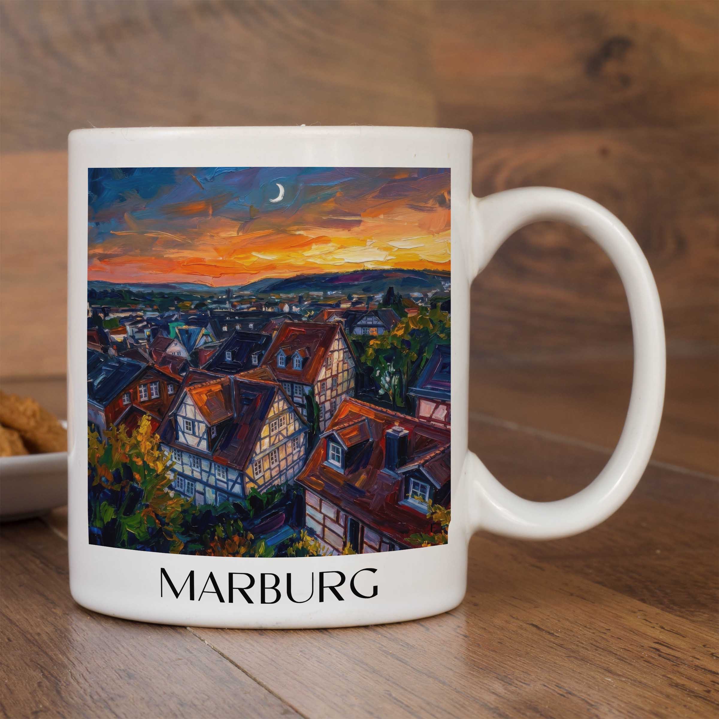 marburg-hessen-deutschland-kaffeebecher-oil-painting-oelgemaelde