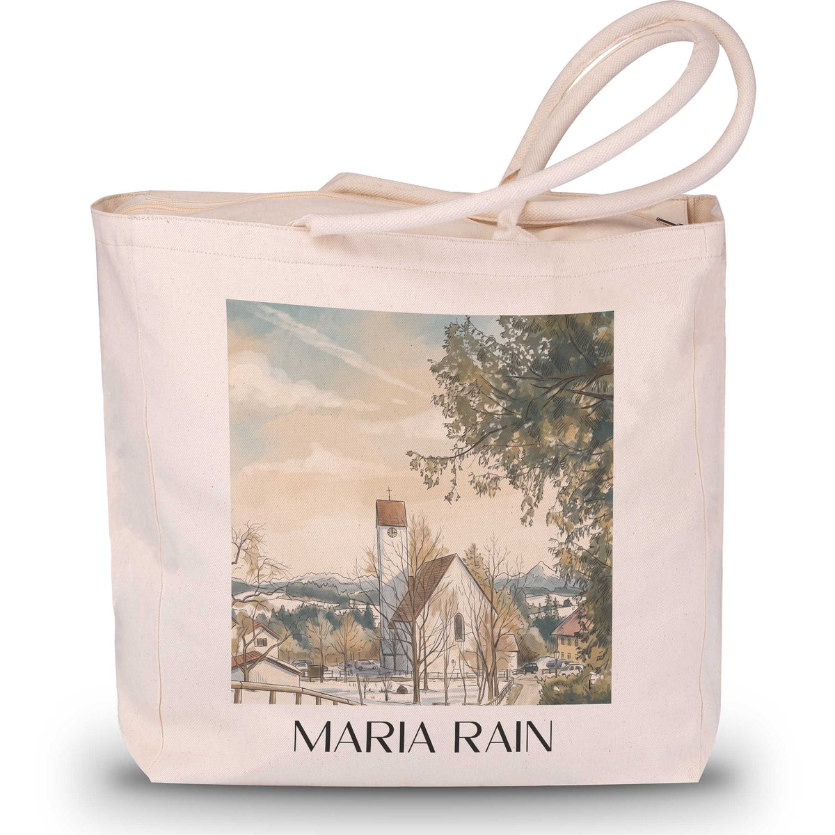 maria-rain-oberallgäu-deutschland-einkaufstasche-aquarell
