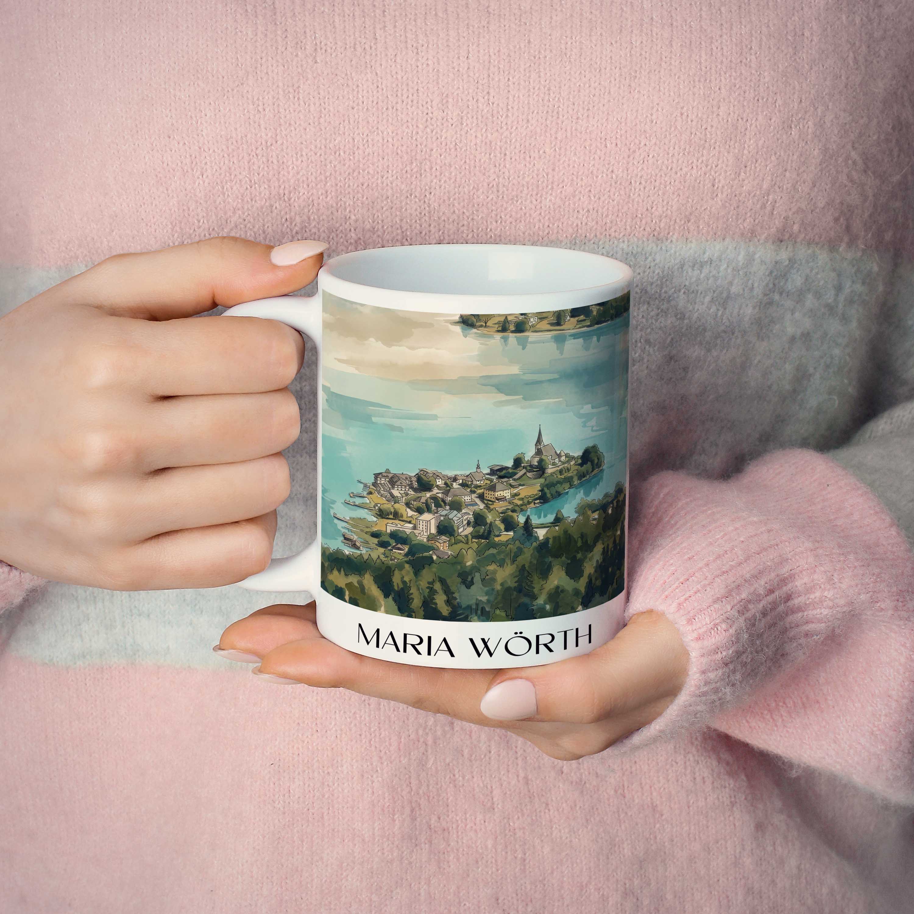 maria-wörth--österreich-österreich-und-österreich-kaffeebecher-aquarell