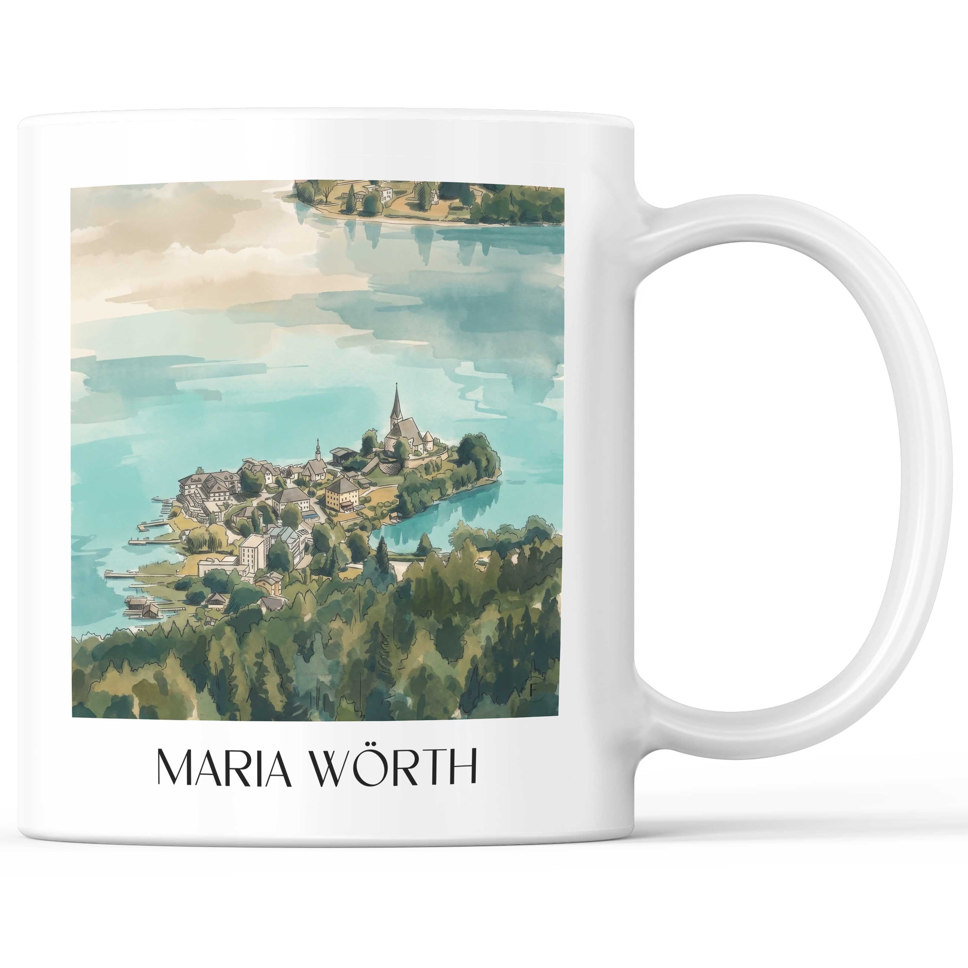 maria-wörth--österreich-österreich-und-österreich-kaffeebecher-aquarell