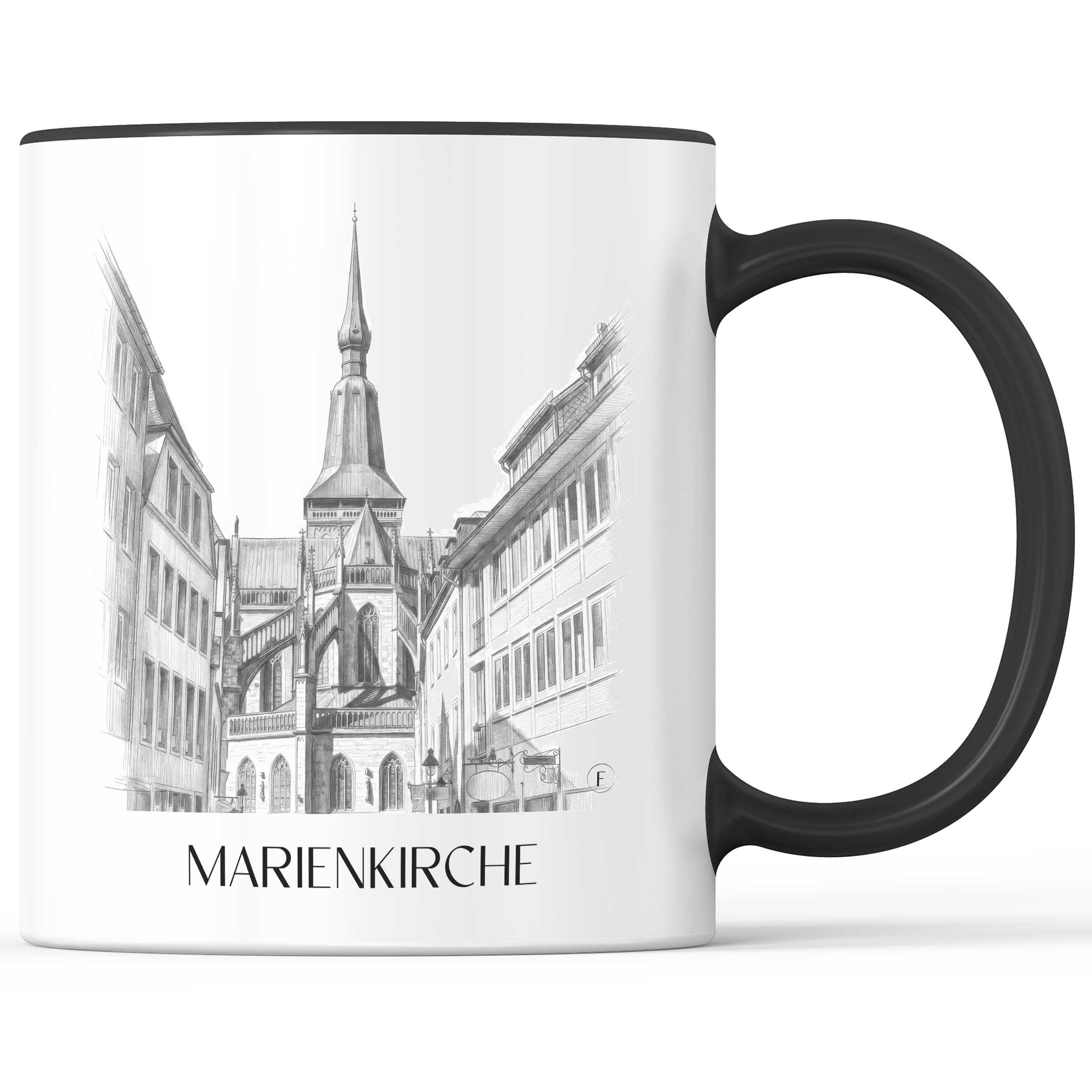 marienkirche-osnabrück-deutschland-kaffeebecher-bleistift-zeichnung-drawing
