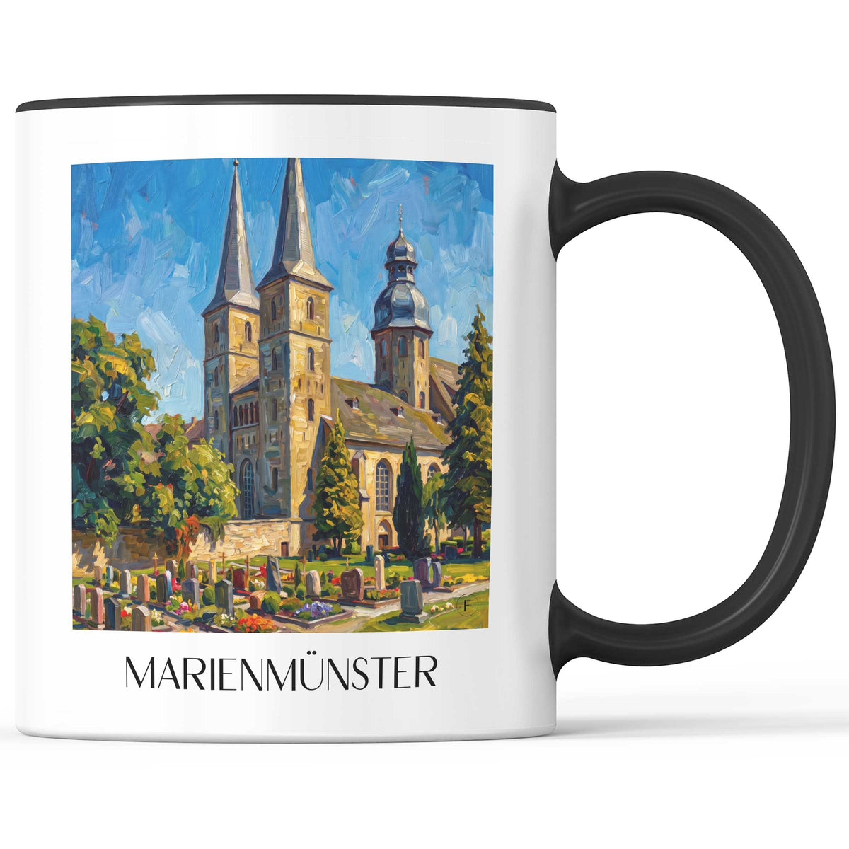 marienmünster-ostwestfalen-deutschland-kaffeebecher-oil-painting-oelgemaelde