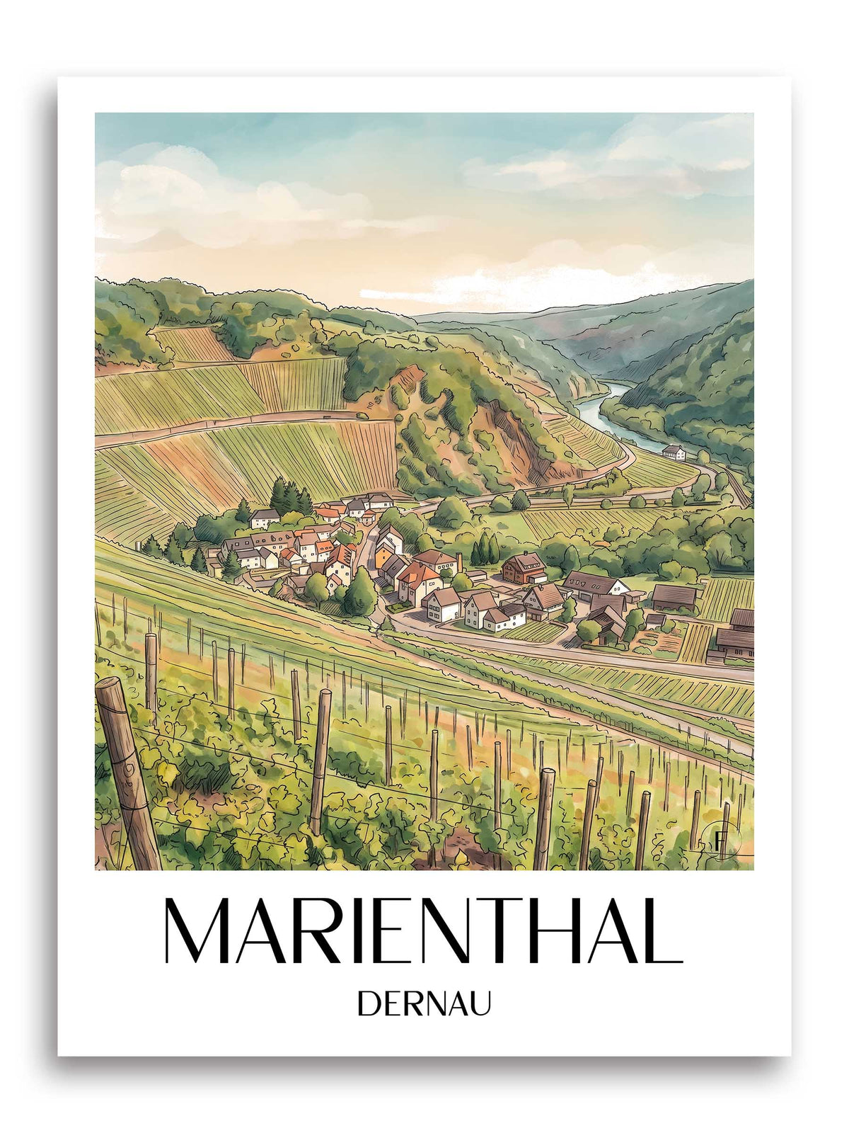 marienthal-dernau-deutschland-poster-aquarell