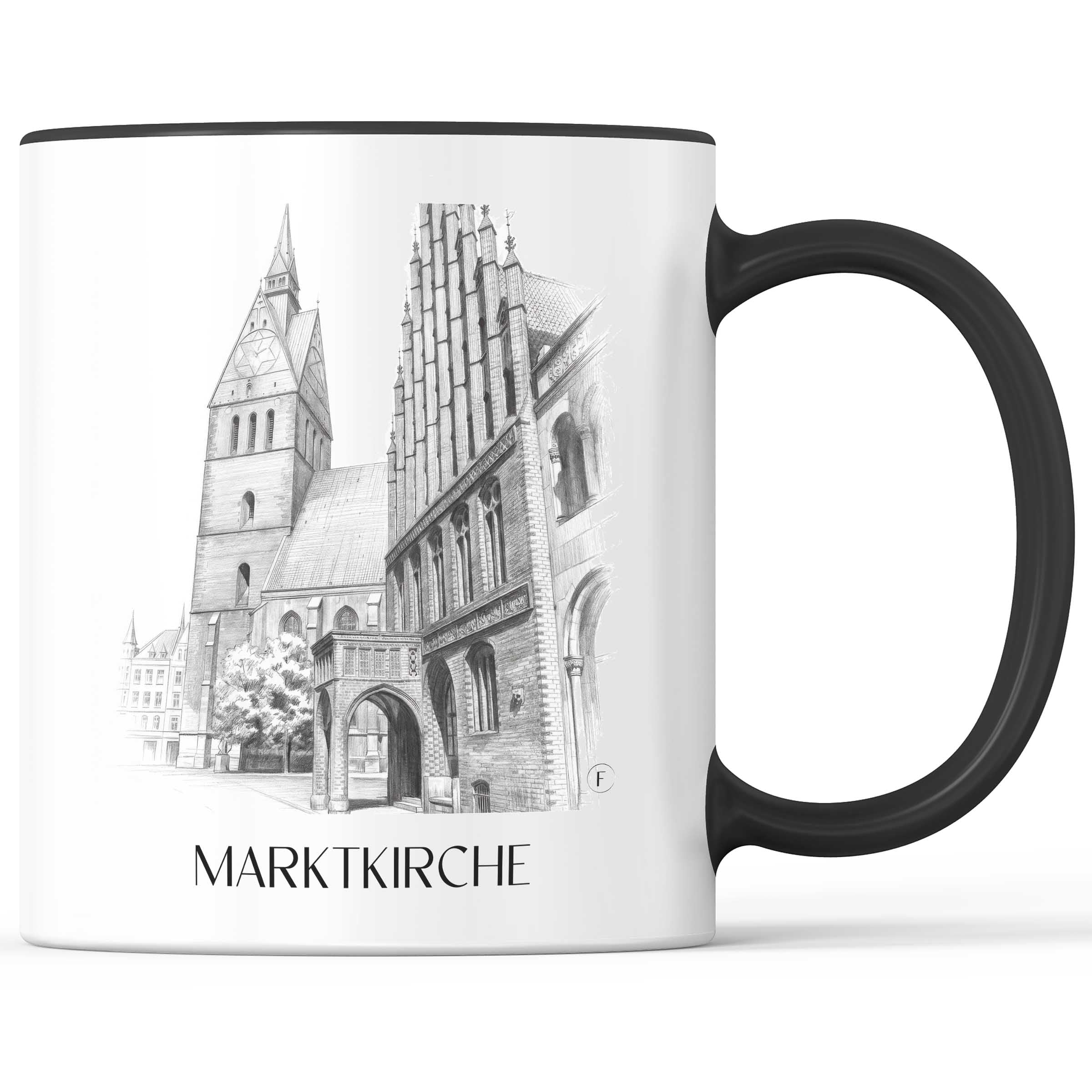marktkirche-hannover-deutschland-kaffeebecher-bleistift-zeichnung-drawing