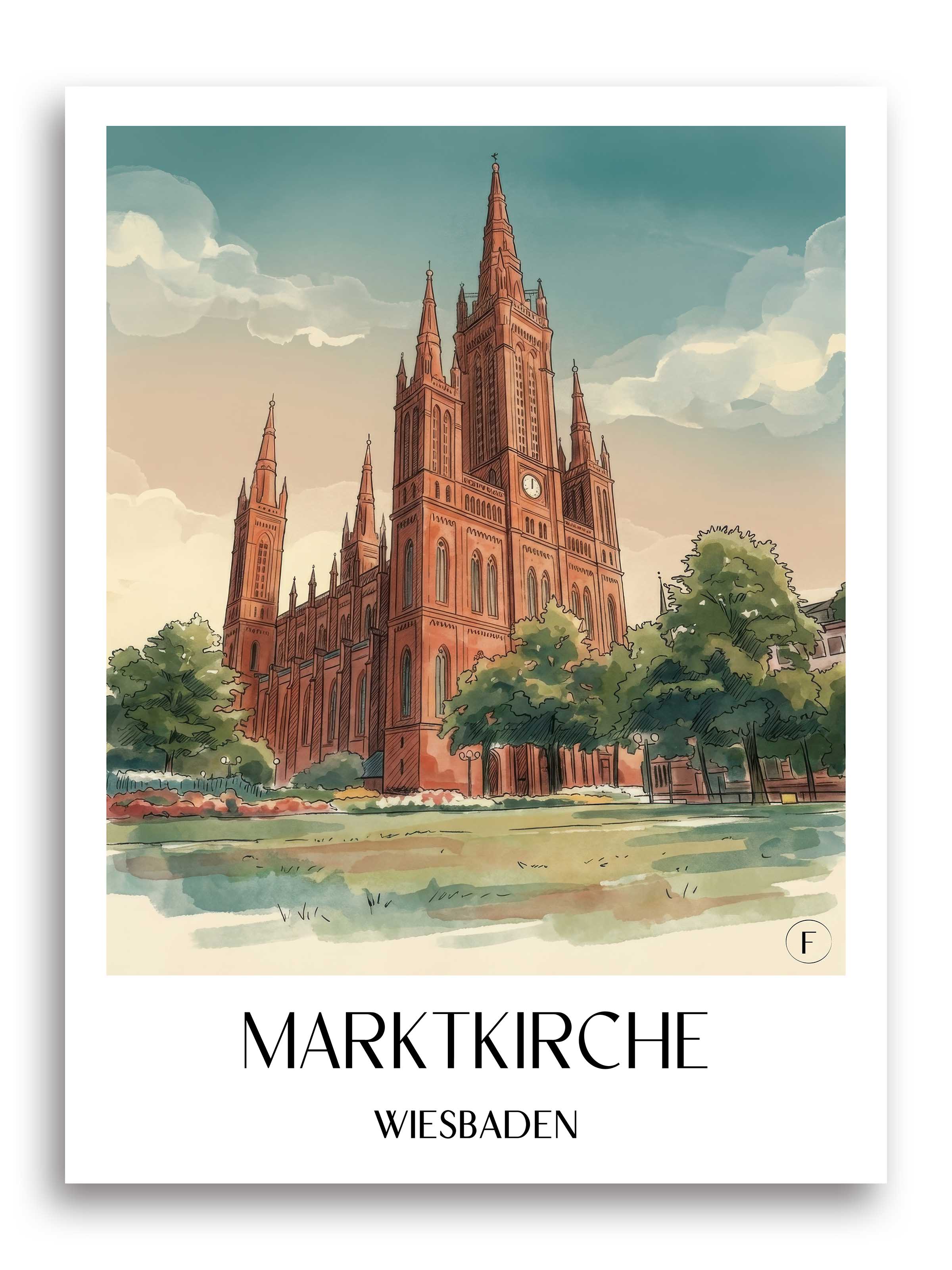 marktkirche-wiesbaden-deutschland-poster-aquarell