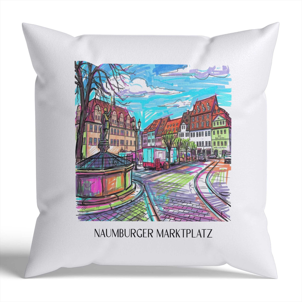 marktplatz-naumburg-deutschland-kissenbezug-graffiti