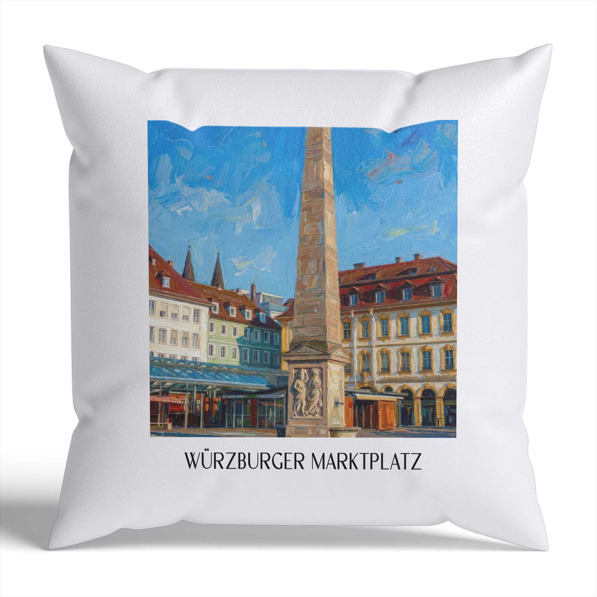 marktplatz-würzburg-deutschland-kissenbezug-oil-painting-oelgemaelde