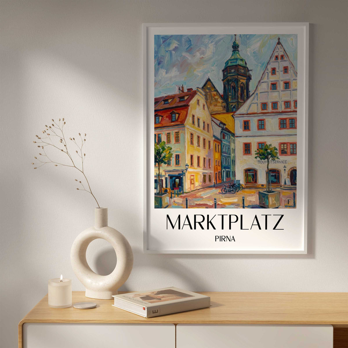 marktplatz-pirna-deutschland-poster-oil-painting-oelgemaelde