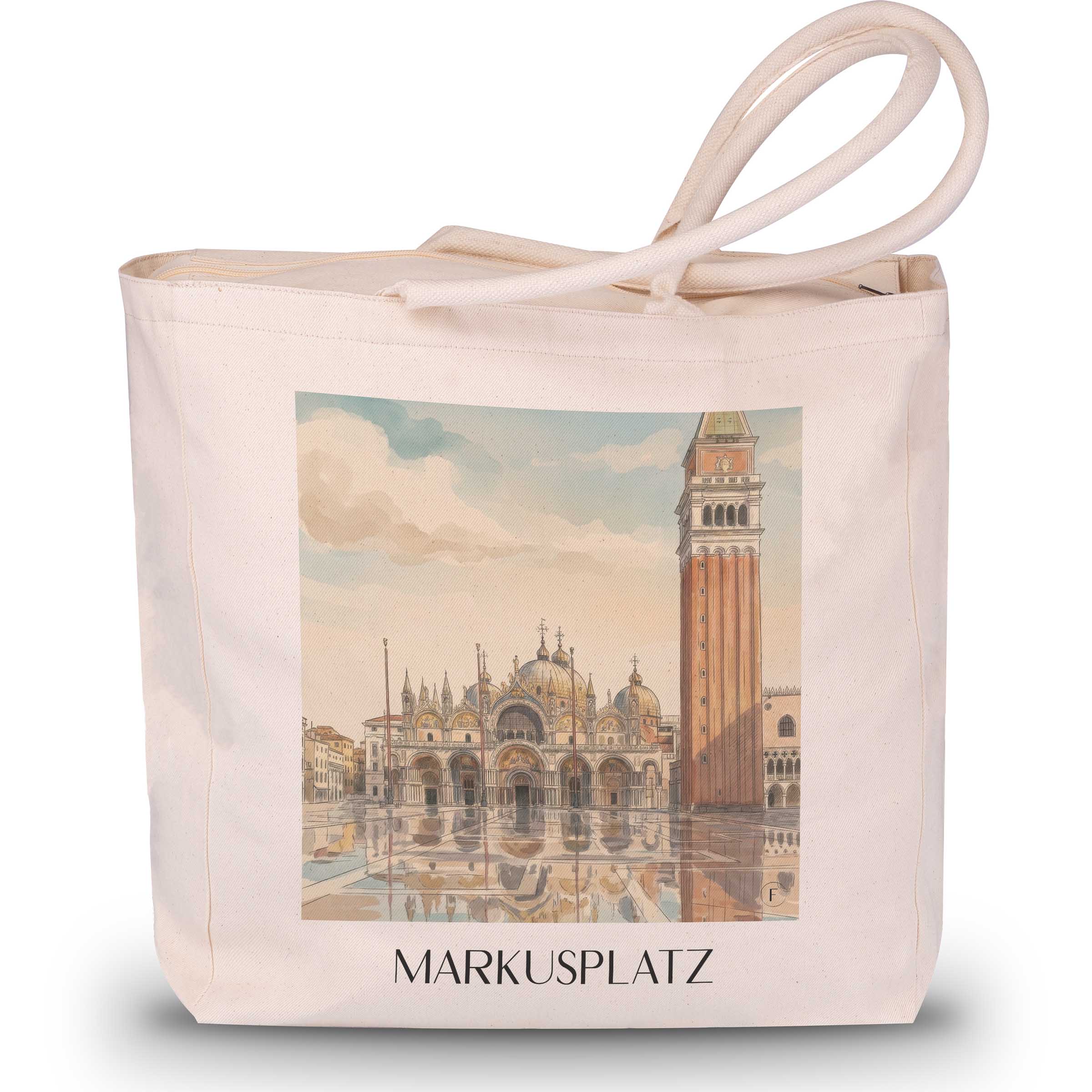 markusplatz-venedig-italien-einkaufstasche-aquarell