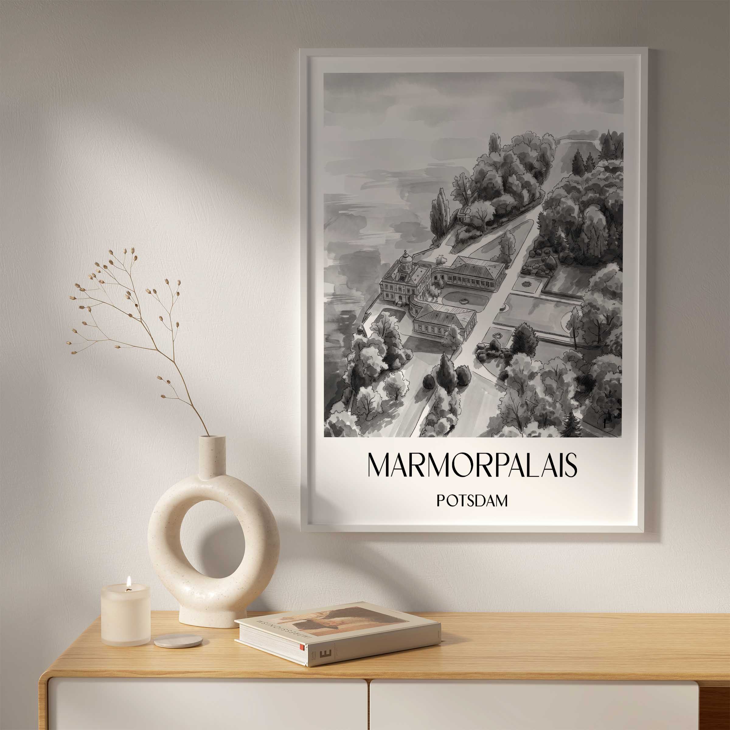 marmorpalais-potsdam-deutschland-poster-aquarell-schwarz-weiss