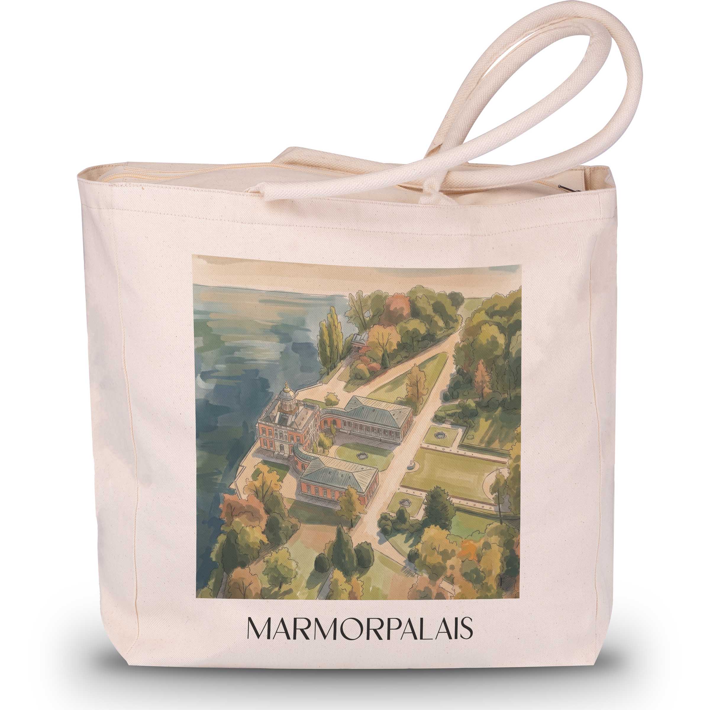 marmorpalais-potsdam-deutschland-einkaufstasche-aquarell