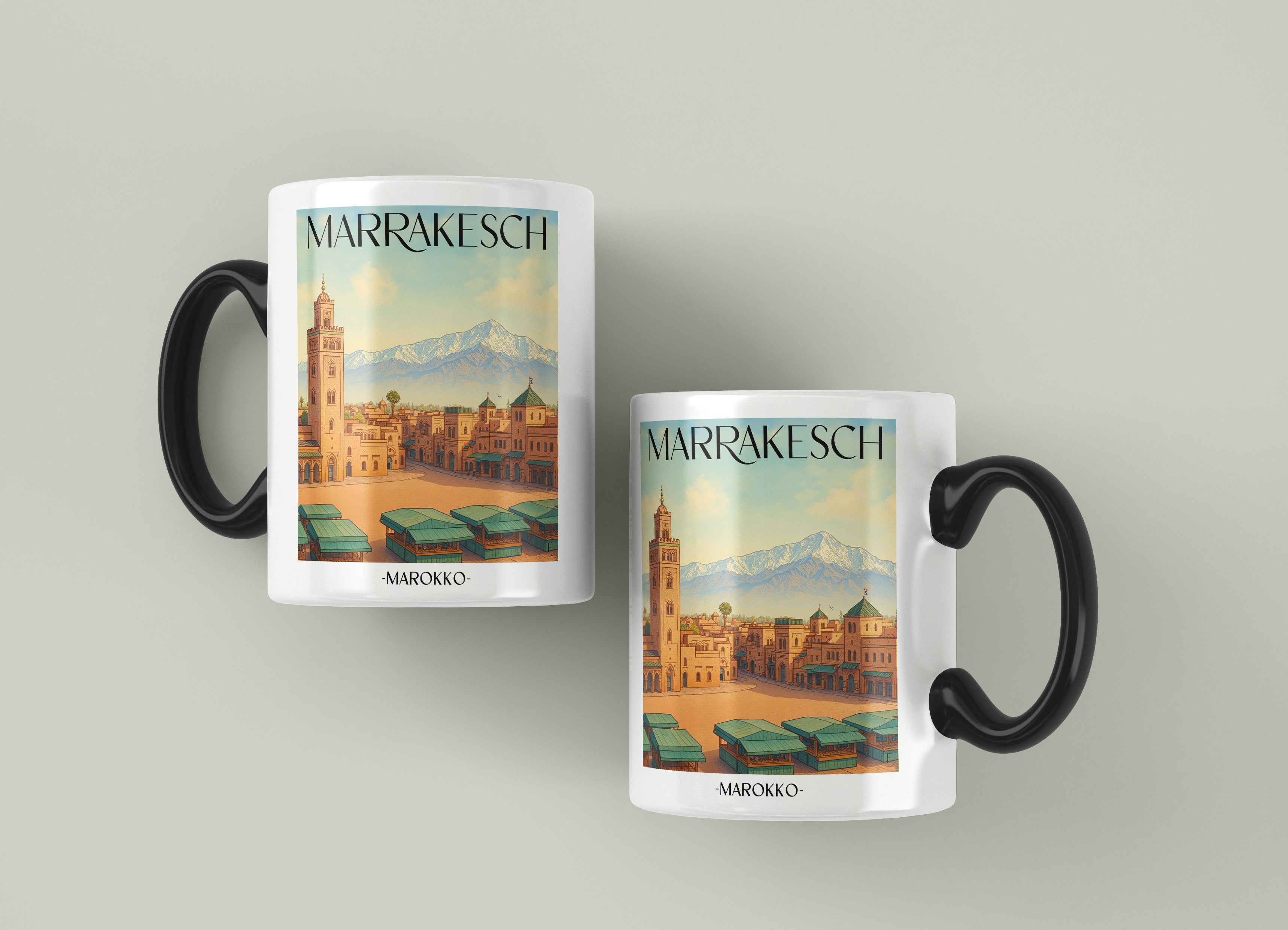 marrakesch-marokko-einkaufstasche-aquarell
