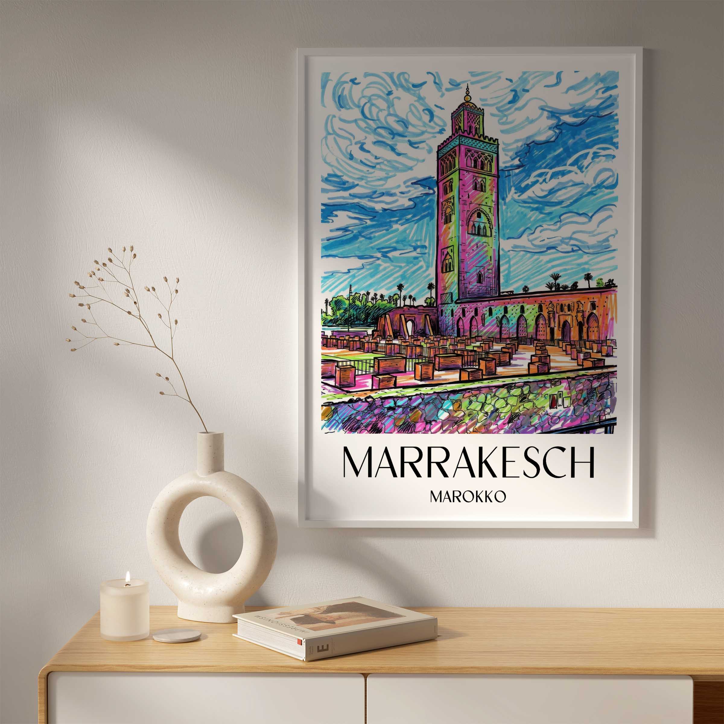 marrakesch-marokko-poster-graffiti