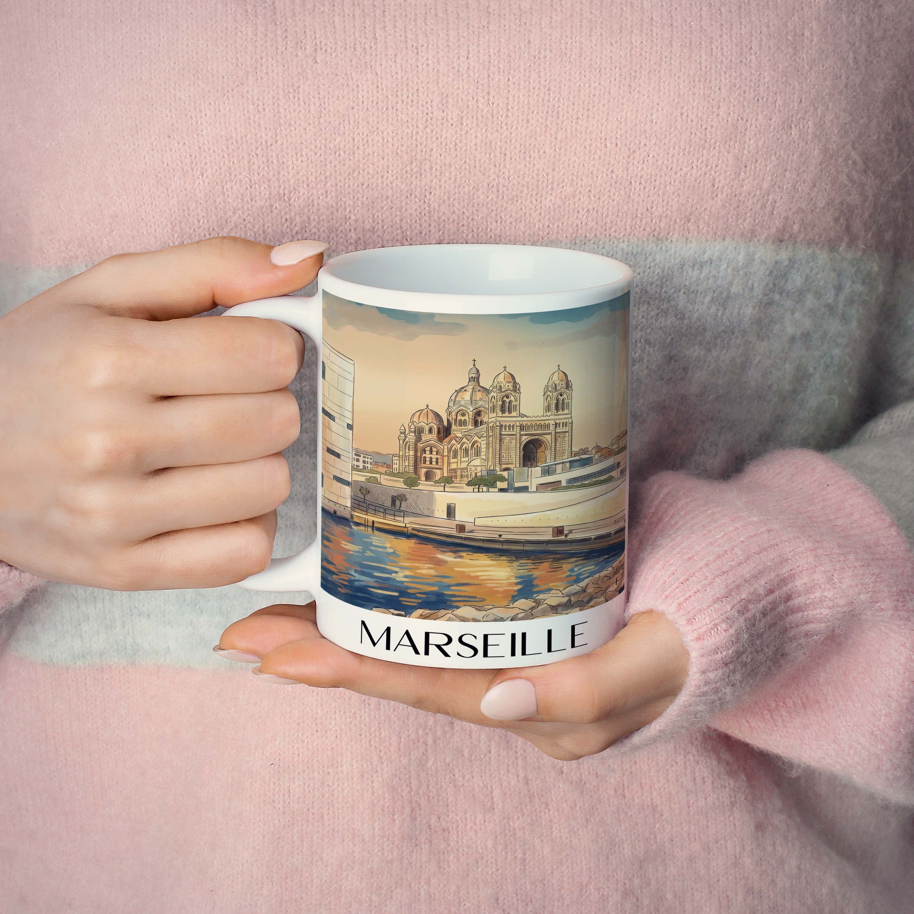 marseille-frankreich-kaffeebecher-aquarell