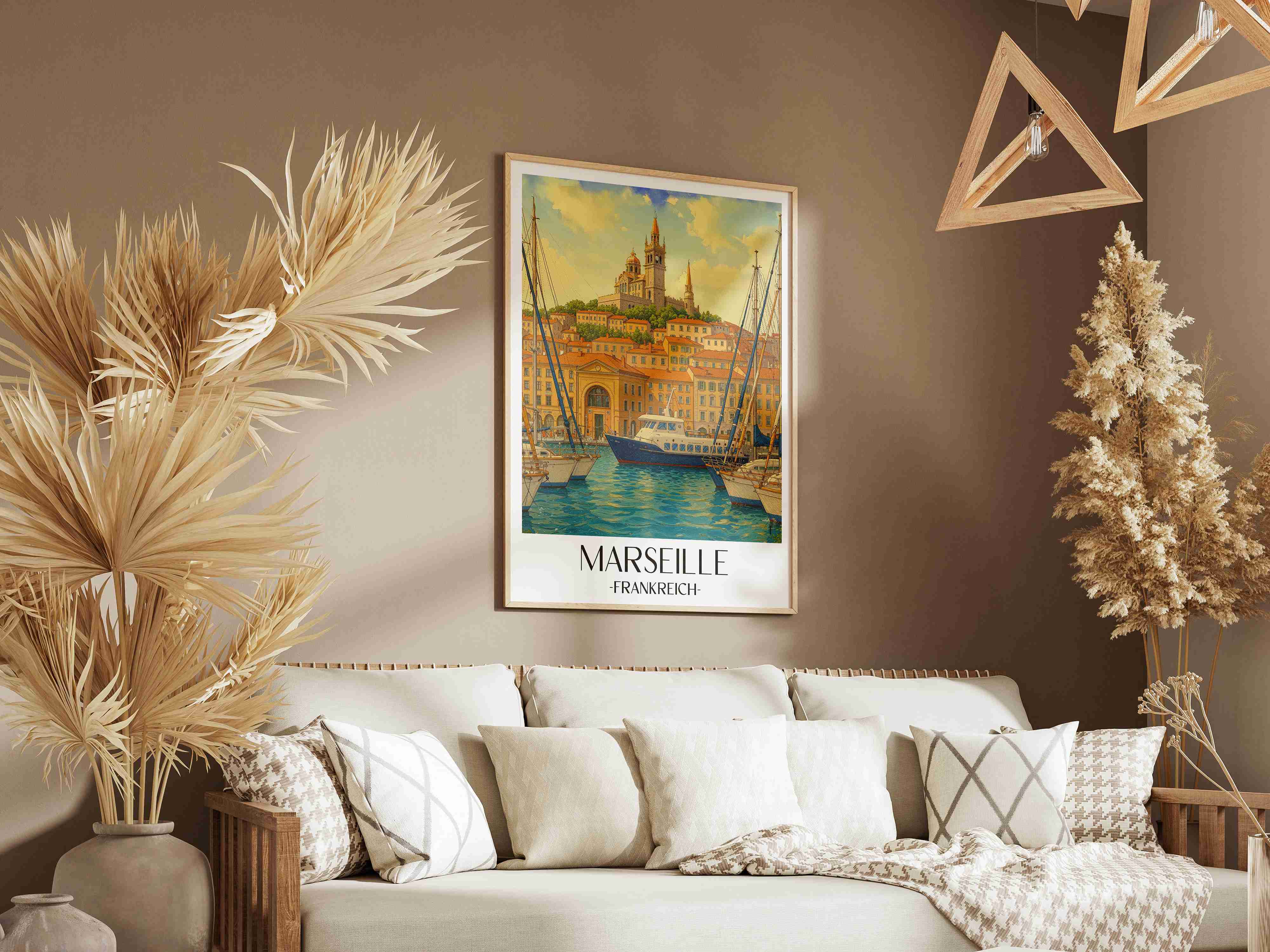 marseille-frankreich-poster-aquarell