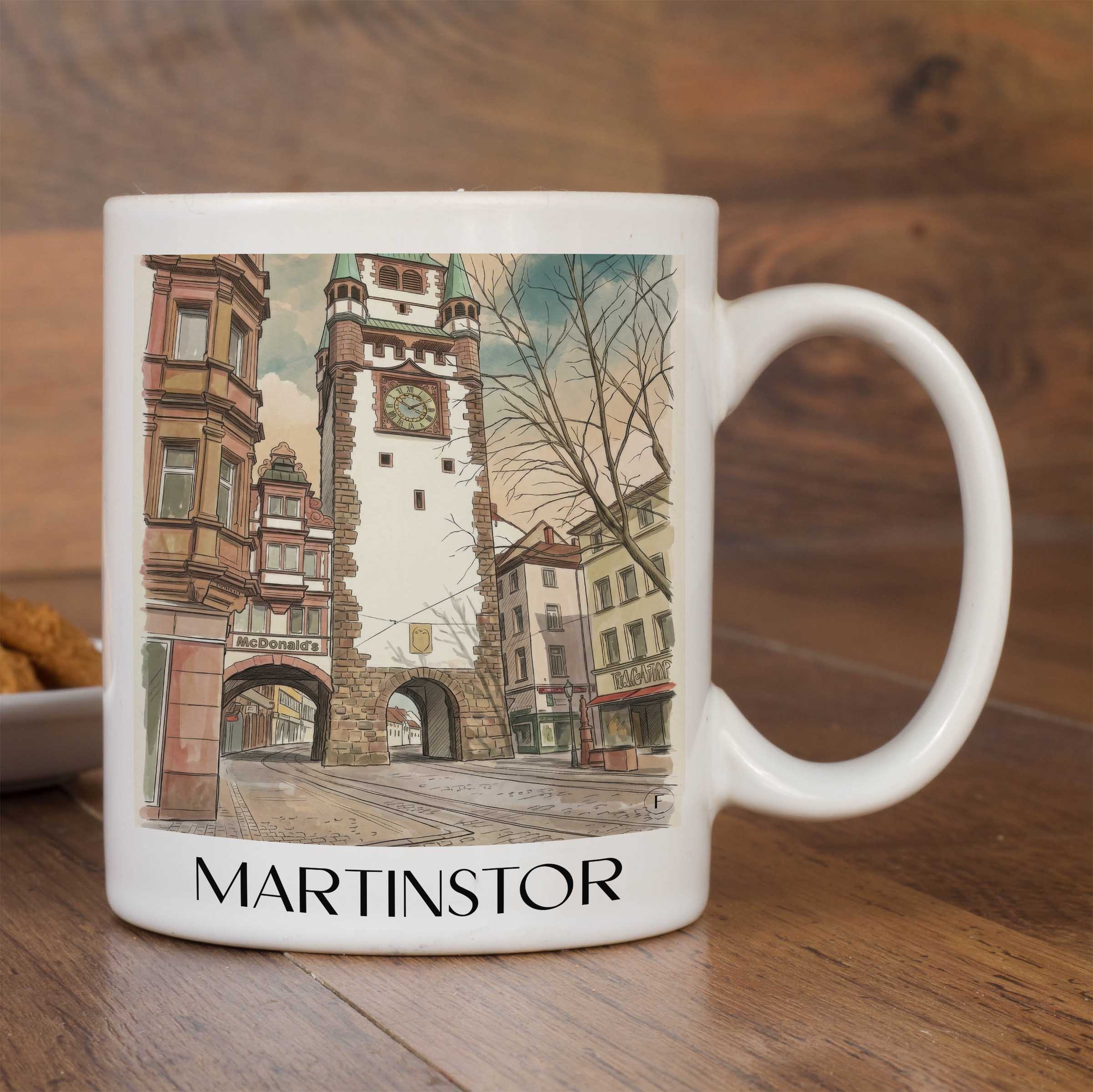 martinstor-freiburg-deutschland-kaffeebecher-aquarell
