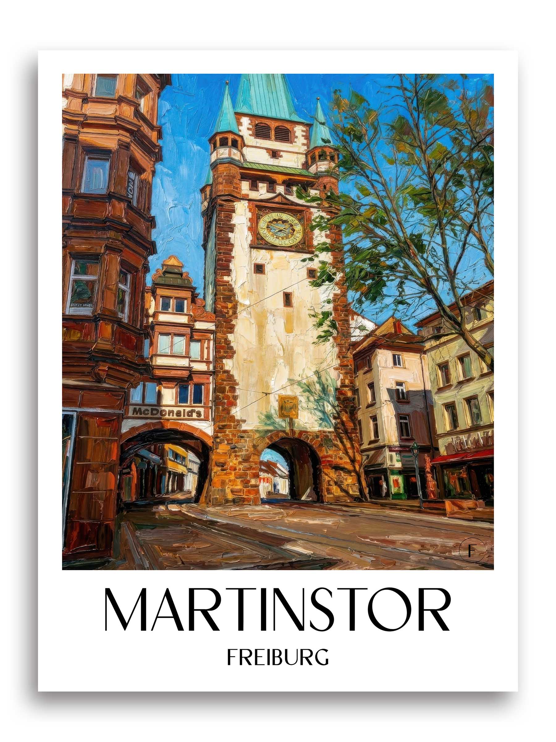 martinstor-freiburg-deutschland-poster-oil-painting-oelgemaelde
