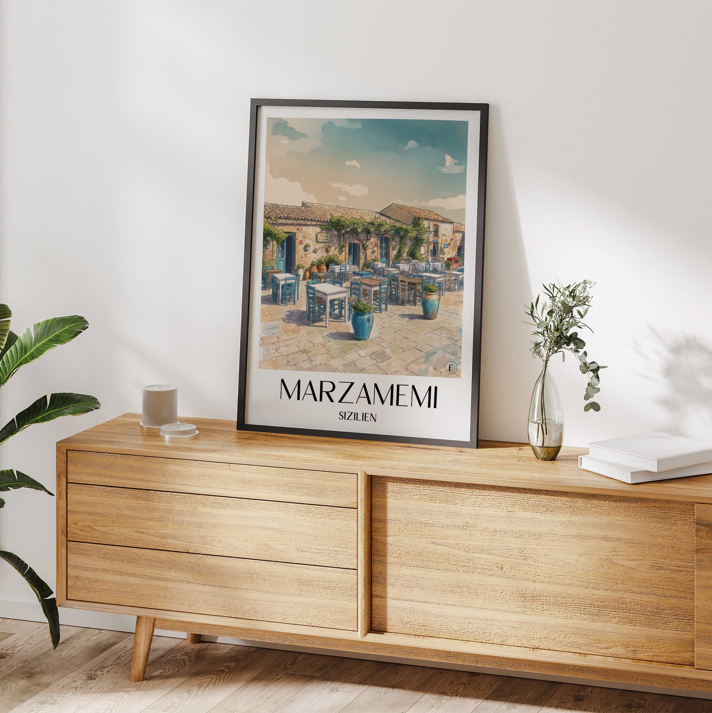 marzamemi-sizilien-italien-poster-aquarell