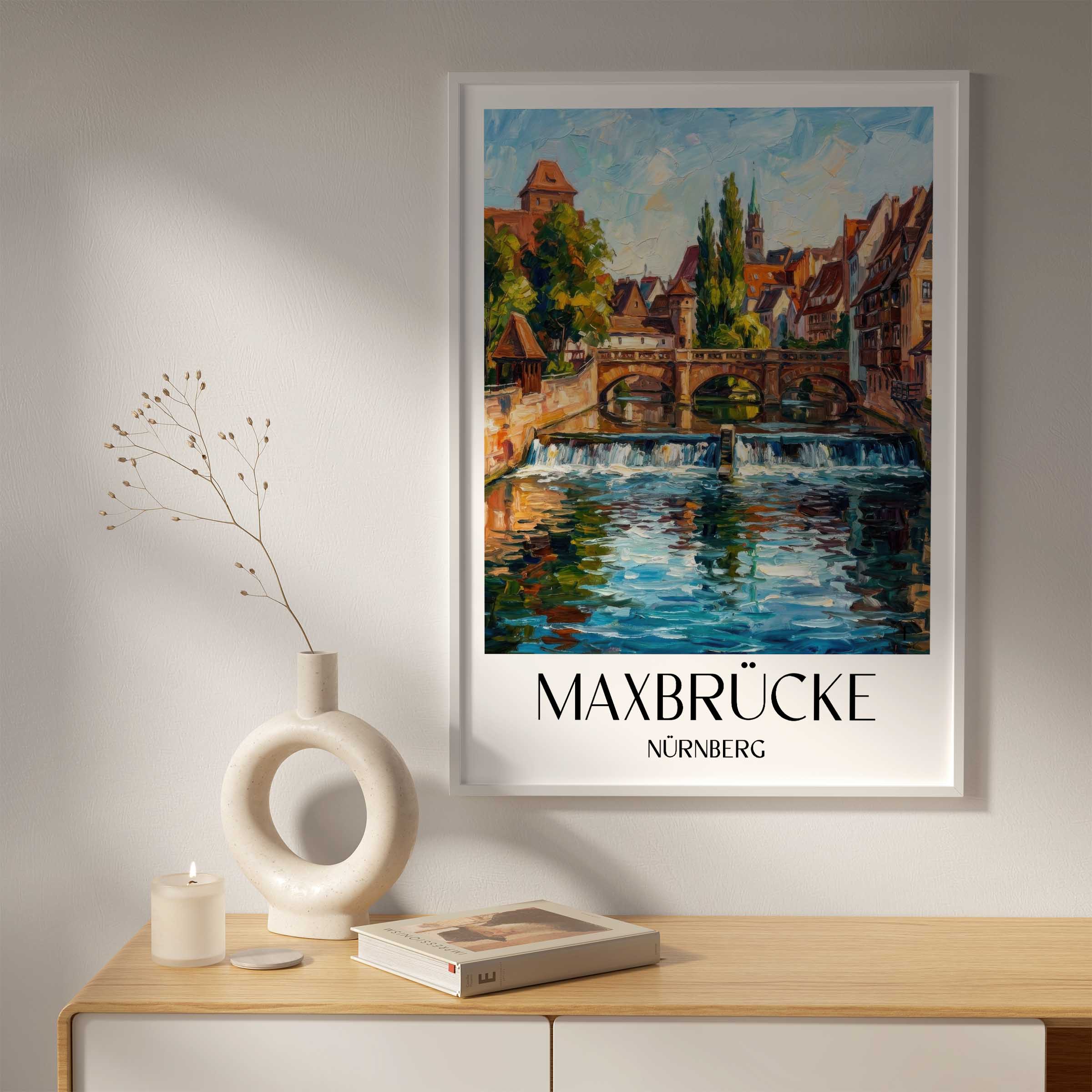 maxbrücke-nürnberg-deutschland-poster-oil-painting-oelgemaelde