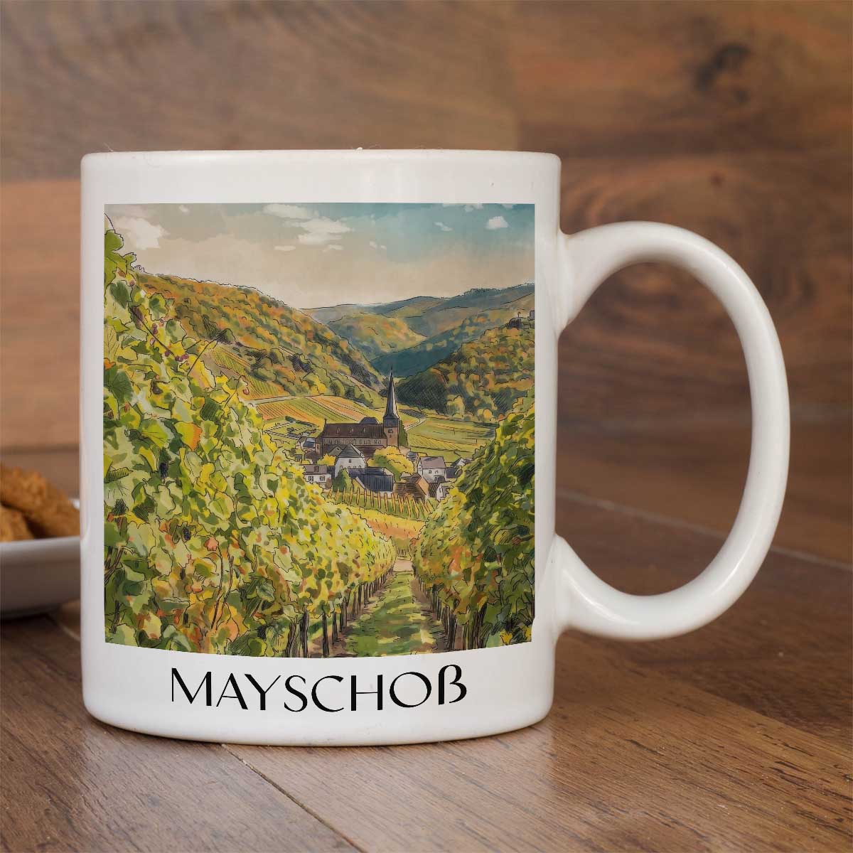 mayschoß-ahrtal-deutschland-kaffeebecher-aquarell