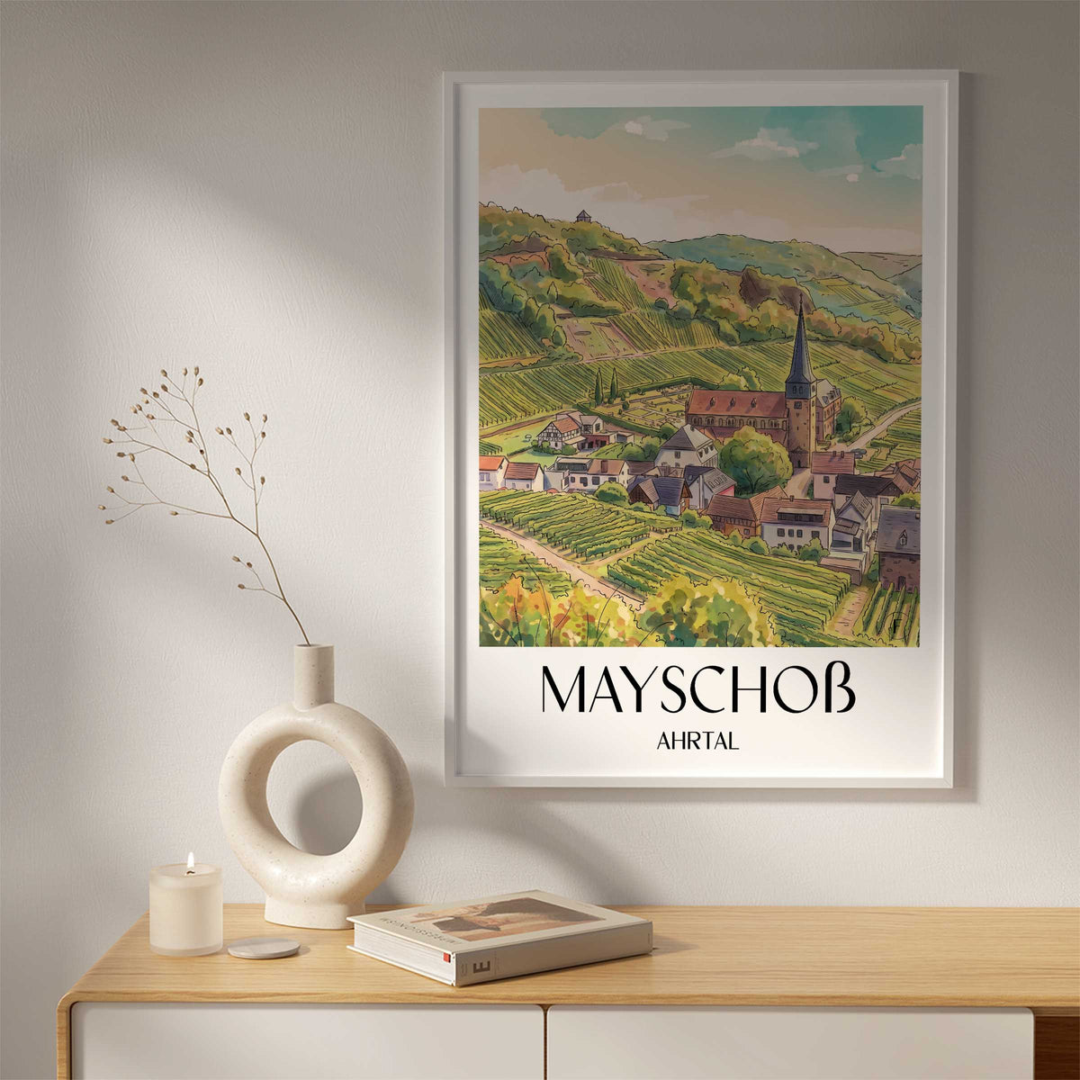 mayschoß-ahrtal-deutschland-poster-aquarell