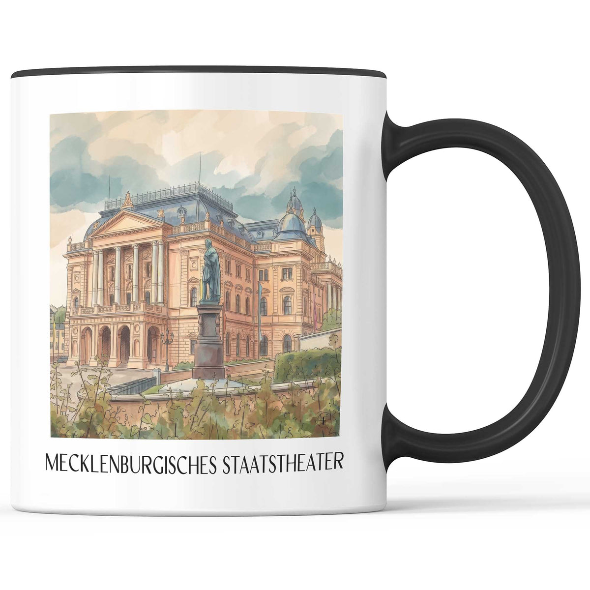 mecklenburgisches-staatstheater-schwerin-deutschland-kaffeebecher-aquarell
