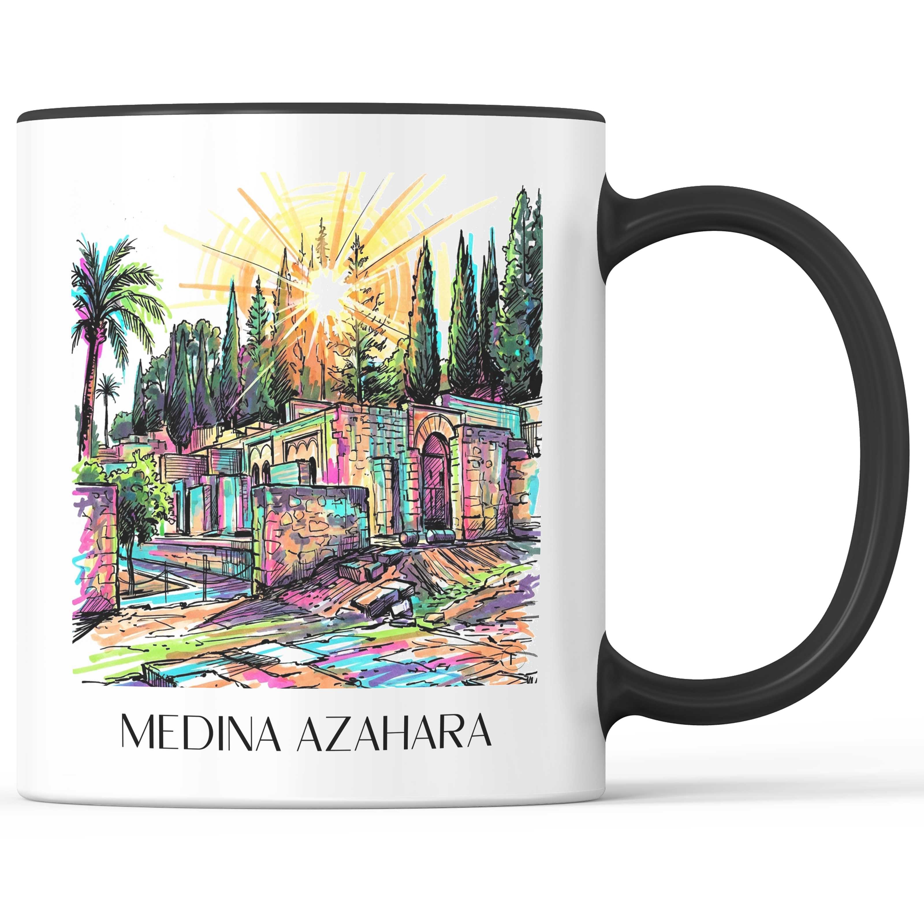 medina-azahara-córdoba-spanien-kaffeebecher-graffiti