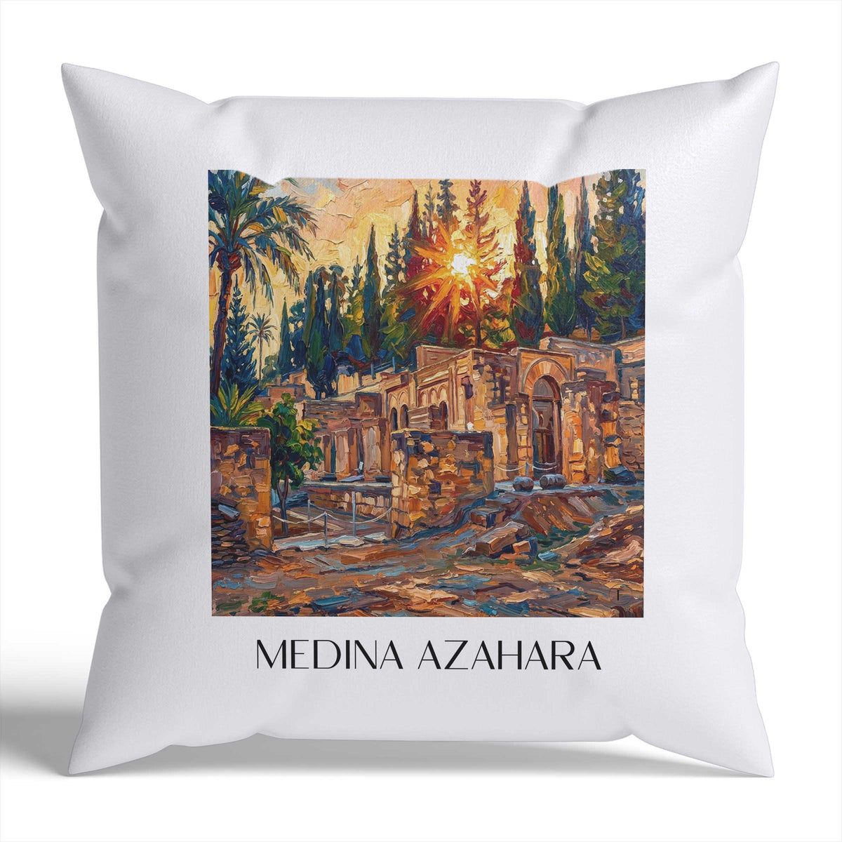 medina-azahara-córdoba-spanien-kissenbezug-oil-painting-oelgemaelde