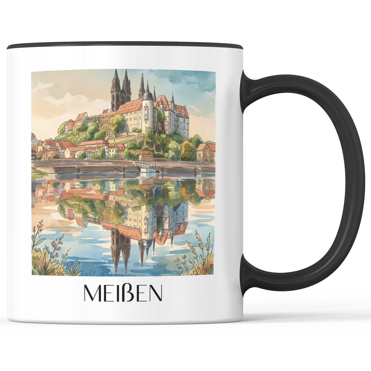 meißen-elbtal-deutschland-kaffeebecher-aquarell