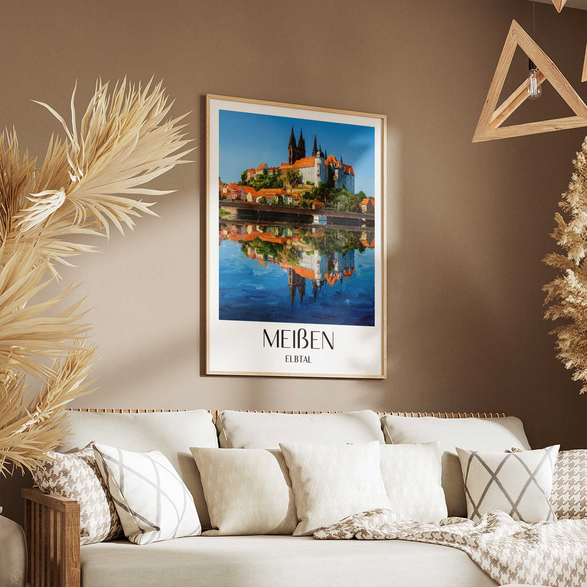 meißen-elbtal-deutschland-poster-oil-painting-oelgemaelde