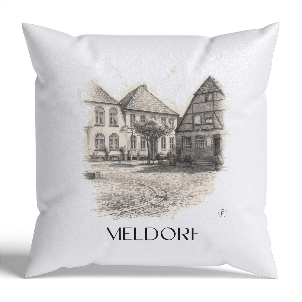 meldorf-schleswig-holstein-deutschland-kissenbezug-bleistift-zeichnung-drawing