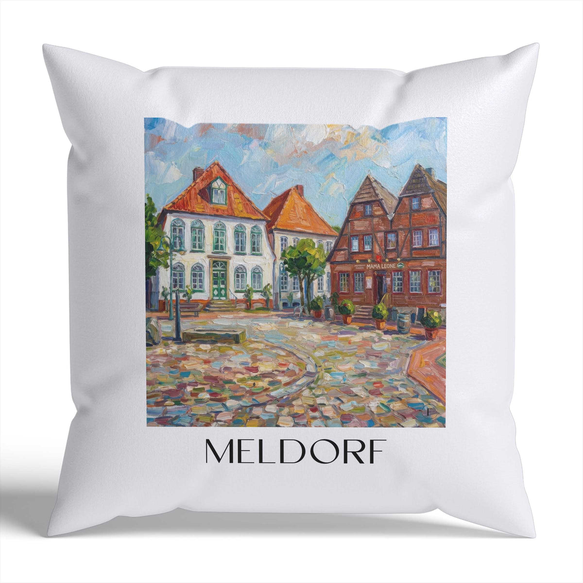 meldorf-schleswig-holstein-deutschland-kissenbezug-oil-painting-oelgemaelde