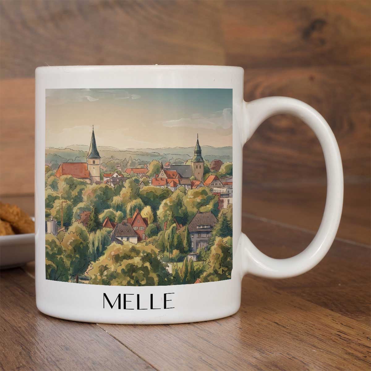 melle-niedersachsen-deutschland-kaffeebecher-aquarell