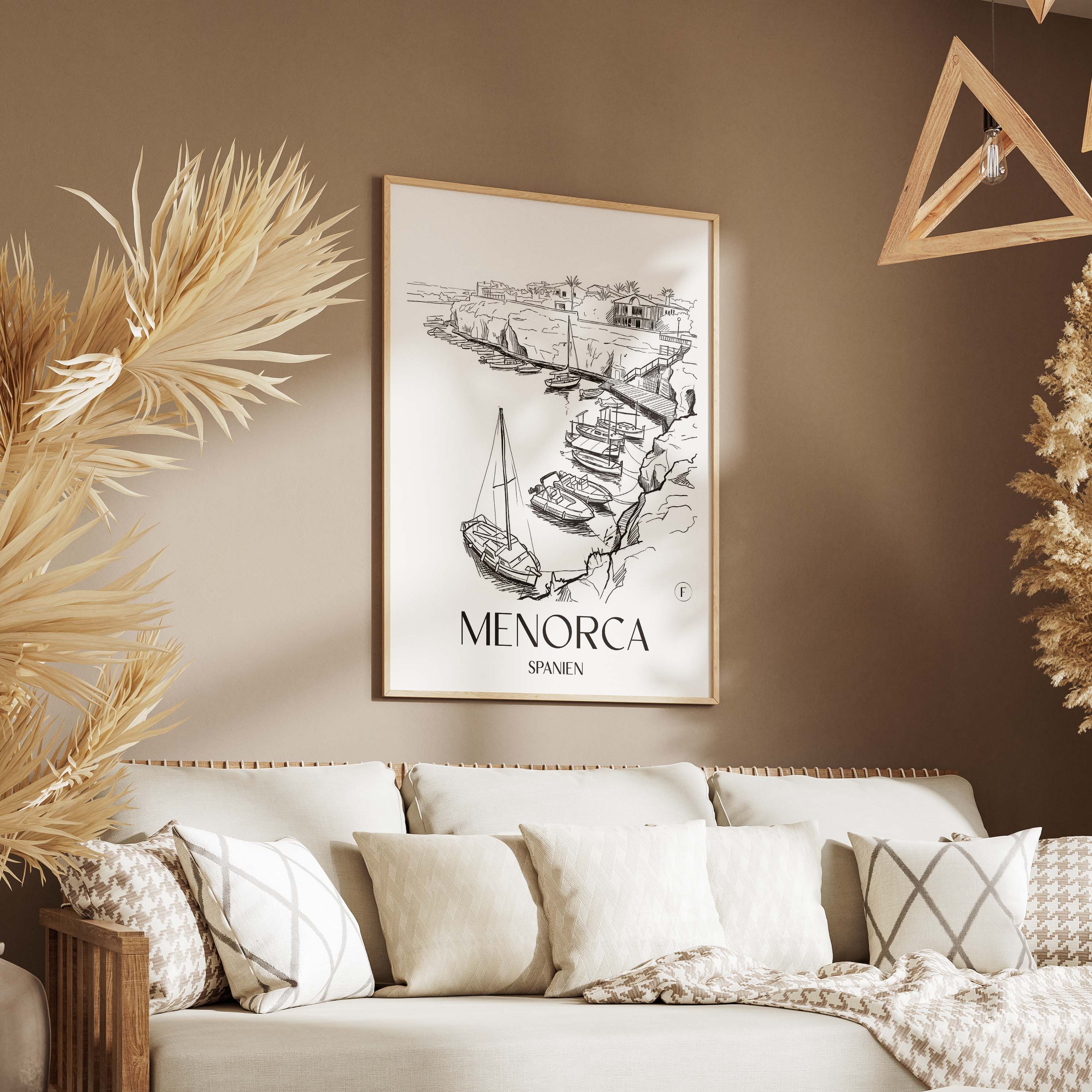 menorca--spanien-spanien-und-spanien-poster-skizze