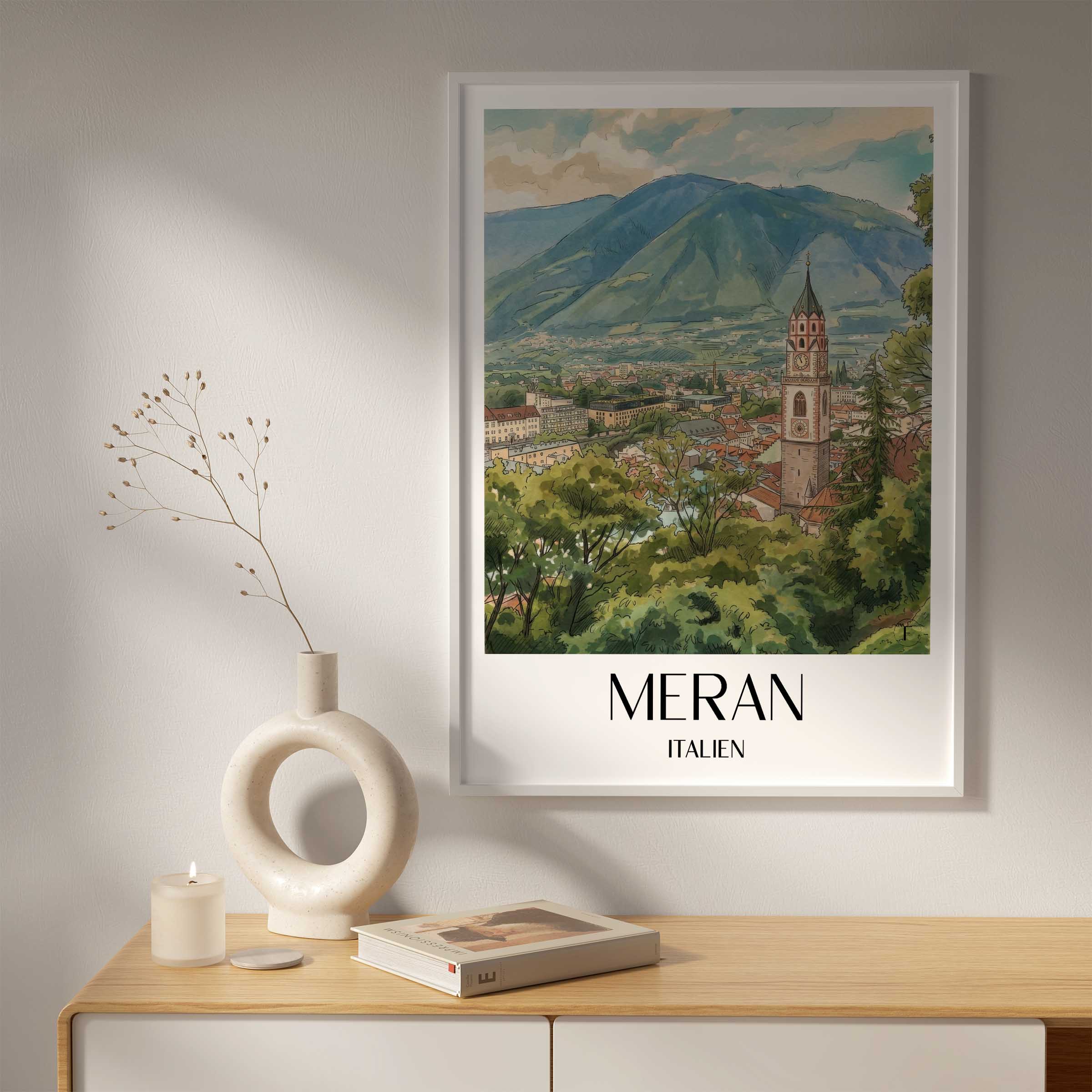 meran-italien-italien-poster-aquarell