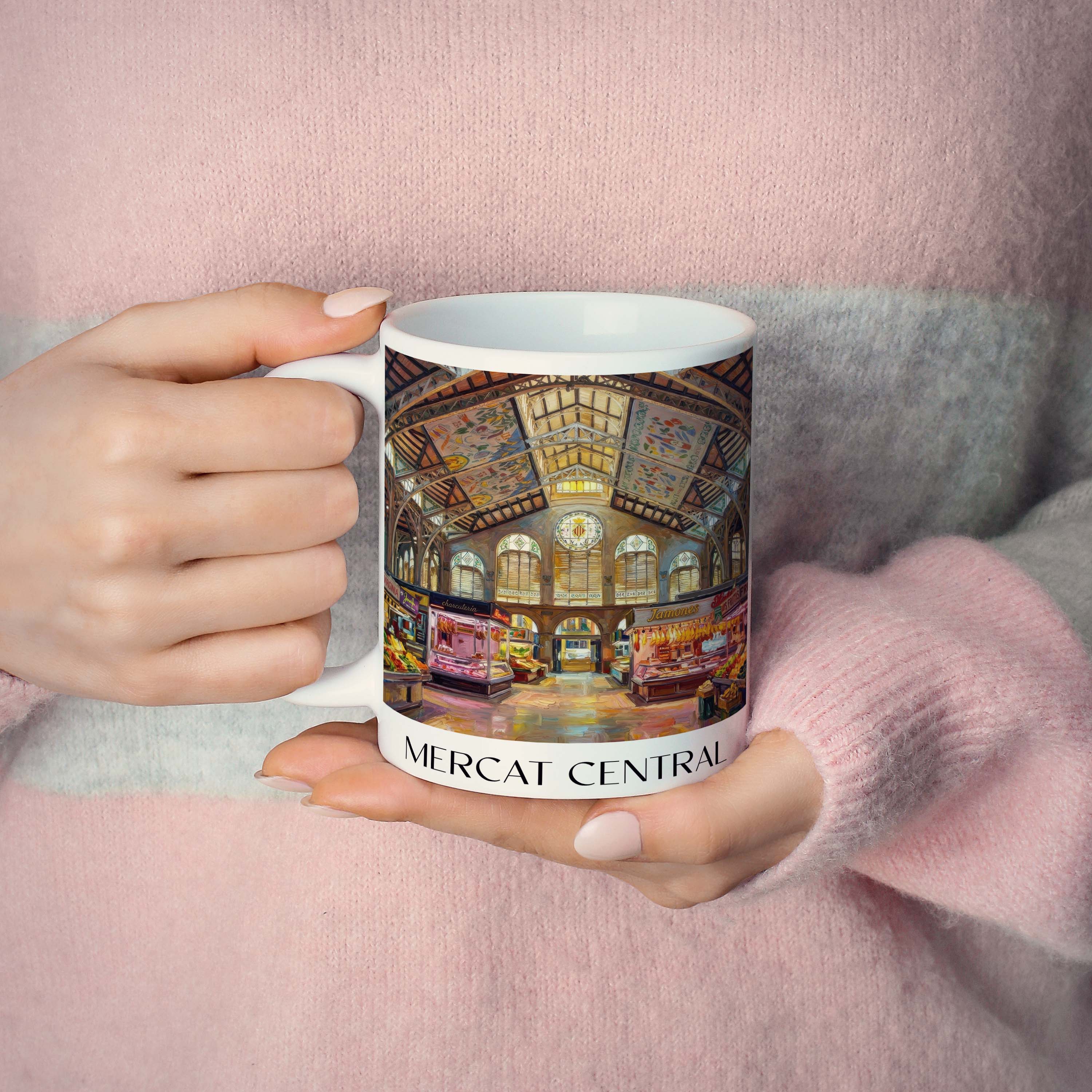 mercat-central-valencia-spanien-kaffeebecher-oil-painting-oelgemaelde