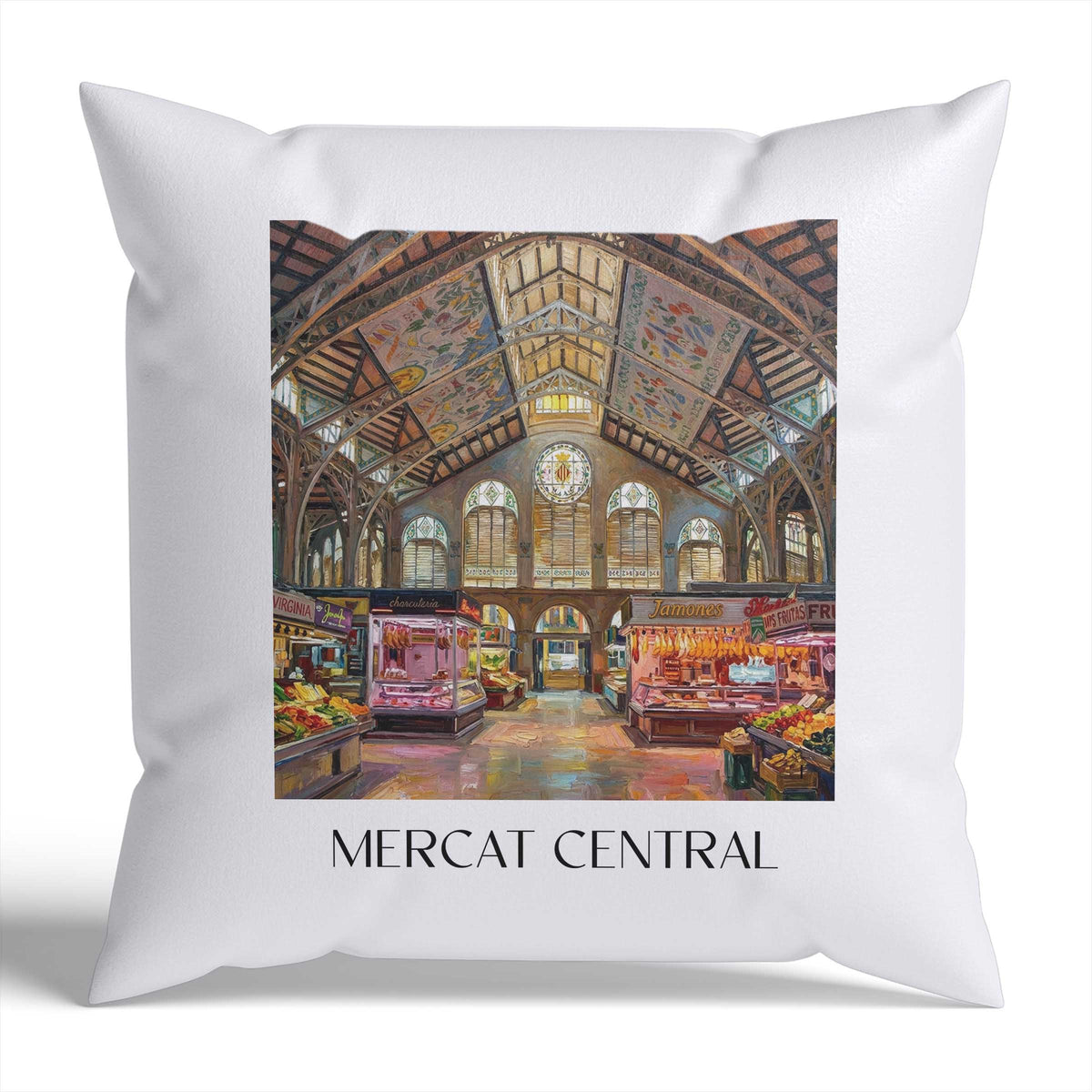 mercat-central-valencia-spanien-kissenbezug-oil-painting-oelgemaelde