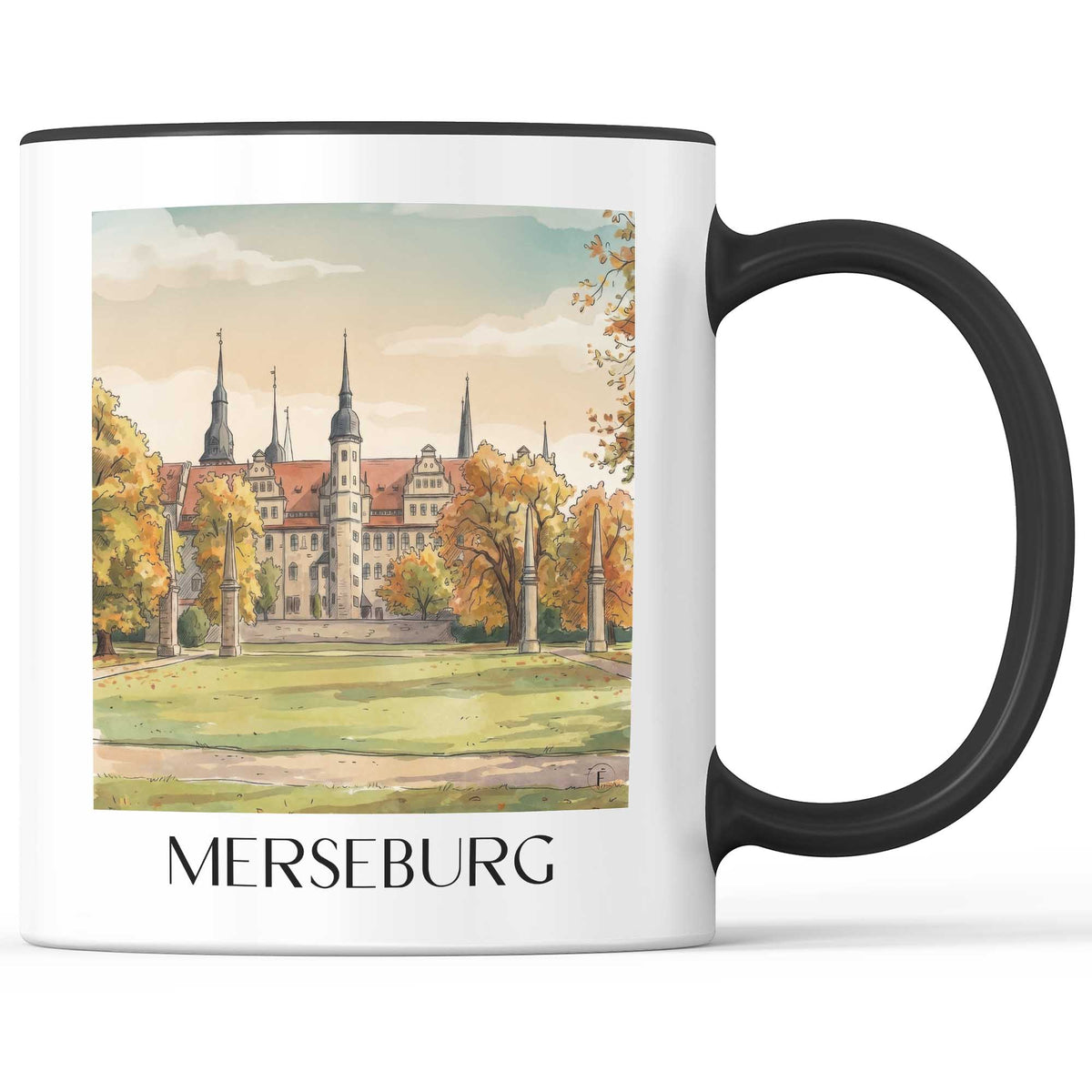 merseburg-saale-deutschland-kaffeebecher-aquarell