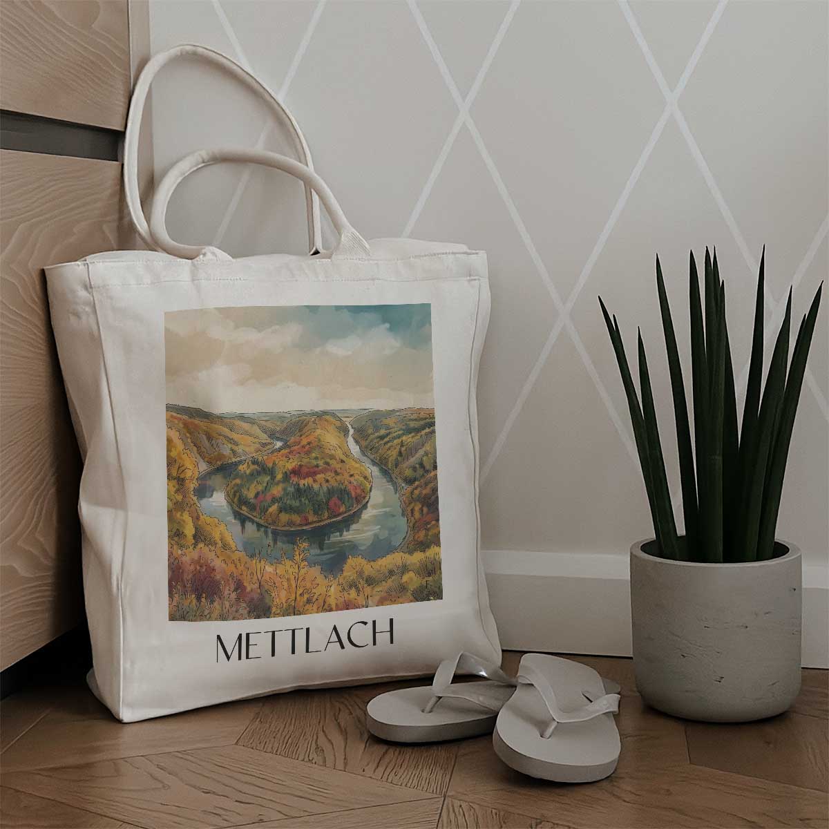 mettlach-saartal-deutschland-einkaufstasche-aquarell