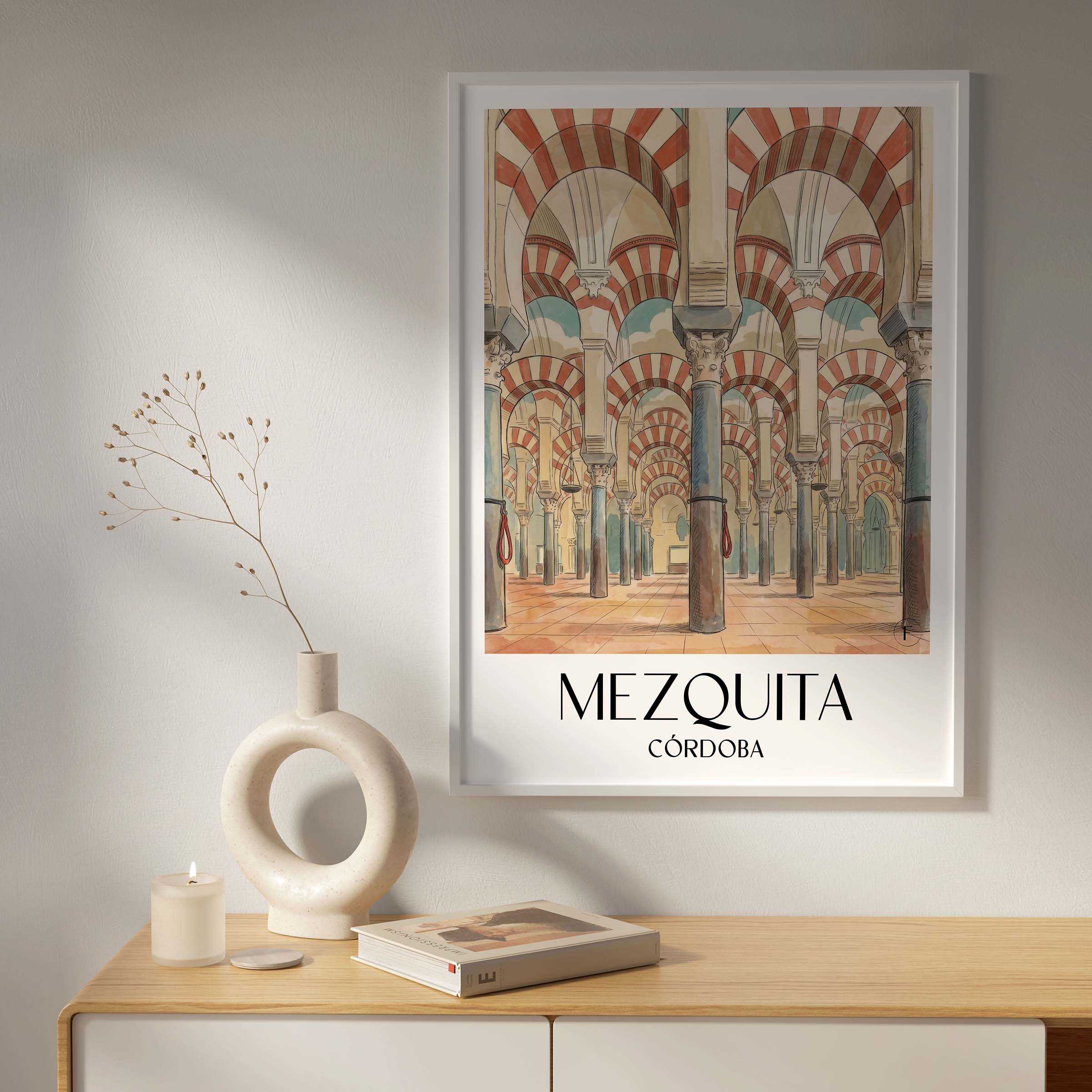 mezquita-córdoba-spanien-poster-aquarell